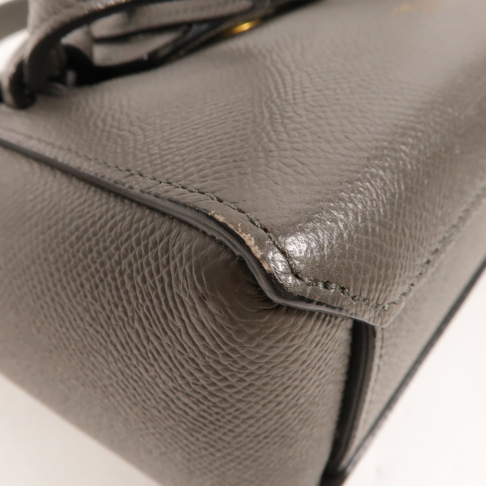 CELINE 牛皮皮革Pico Belt Bag手挽肩背兩用袋