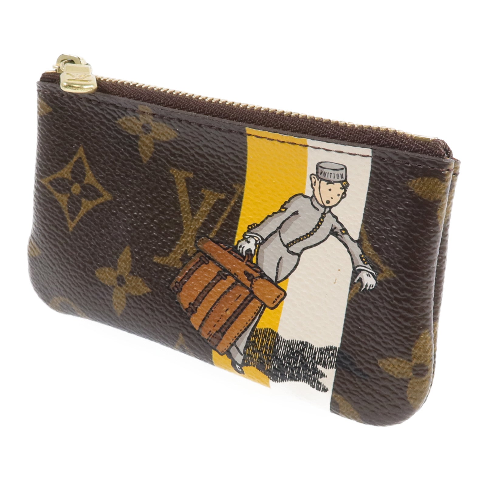 LOUIS VUITTON Monogram Key Holder金扣鎖匙包