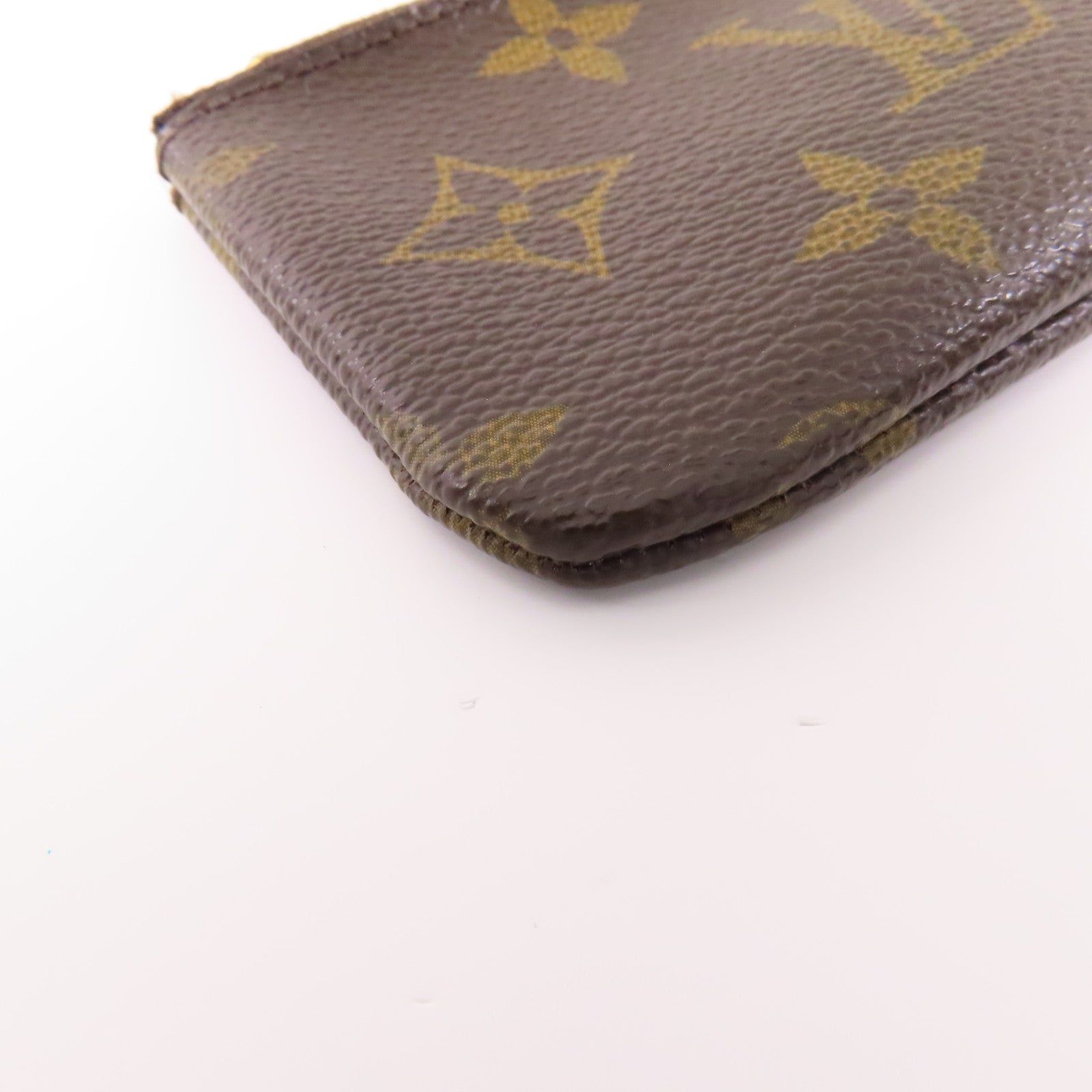 LOUIS VUITTON Monogram Key Pouch金扣鎖匙包