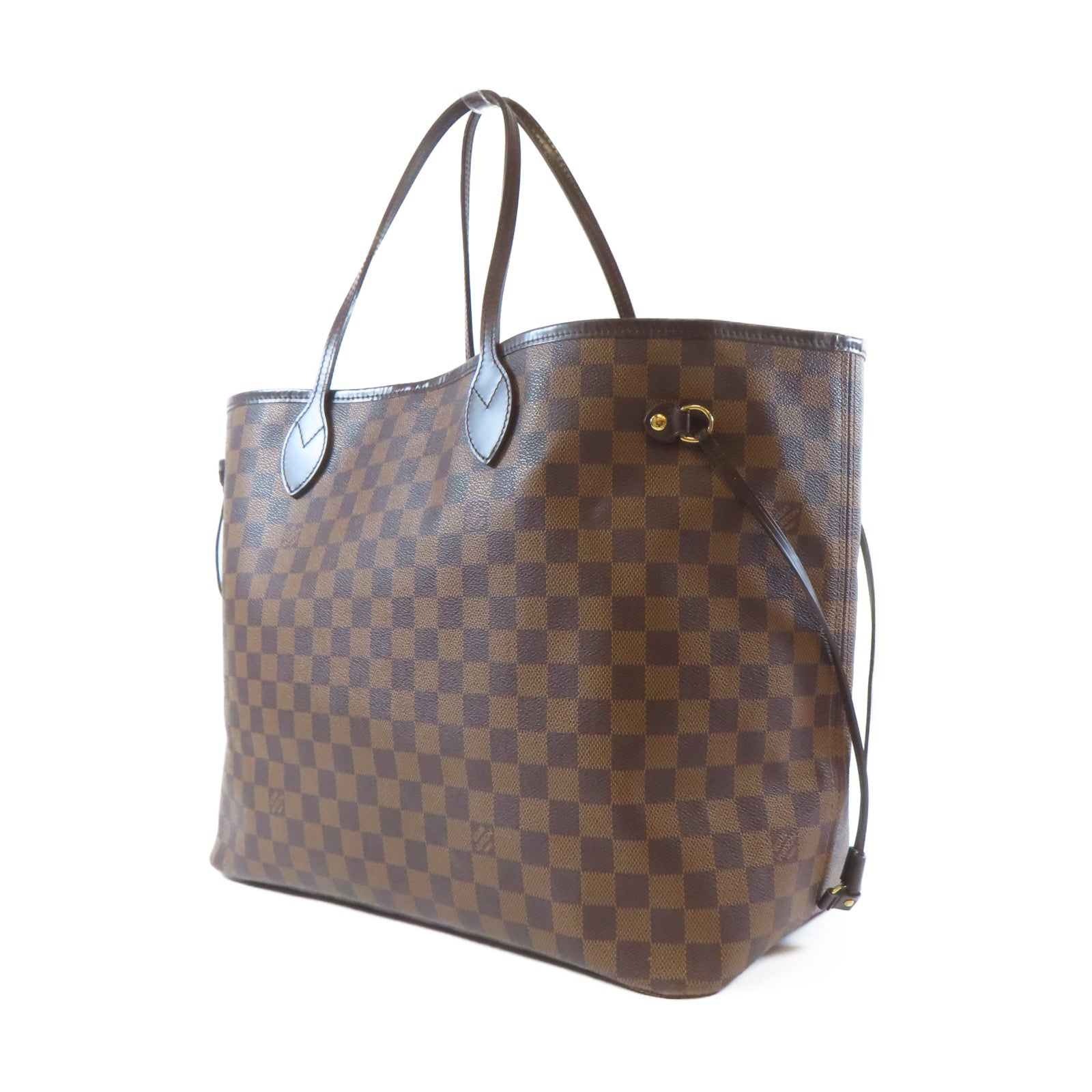 LOUIS VUITTON Damier Neverfull GM Tote Bag手挽袋Ebene
