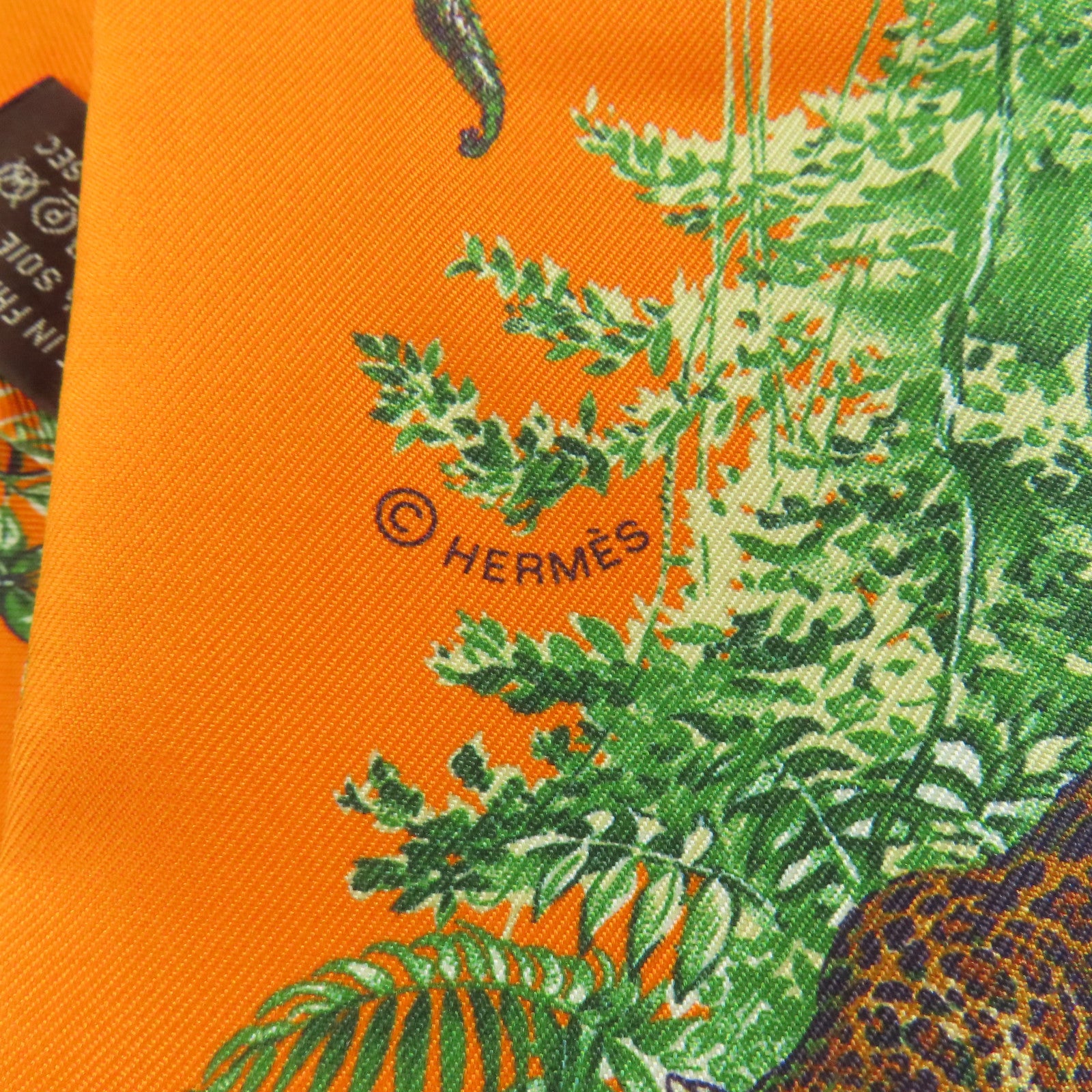 HERMES 絲質Maxi Twilly絲巾