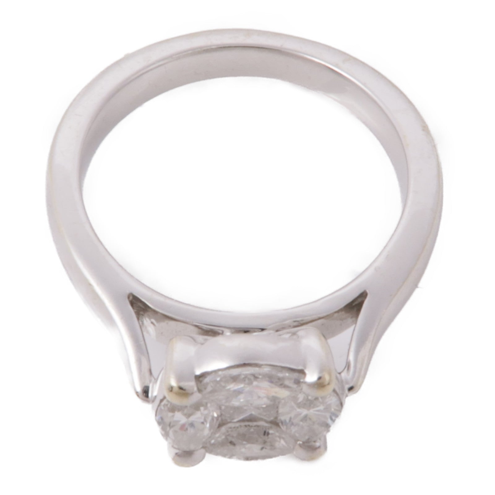 JEWELRY【激減優惠】 18K白金Diamond Ring 鑽石戒指US#5.75