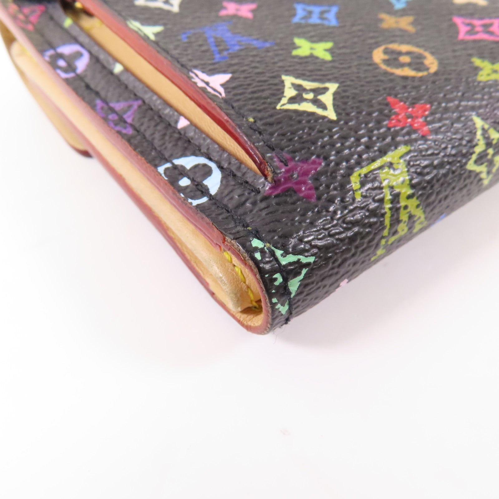 LOUIS VUITTON Monogram Multicolore Wallet金扣錢包