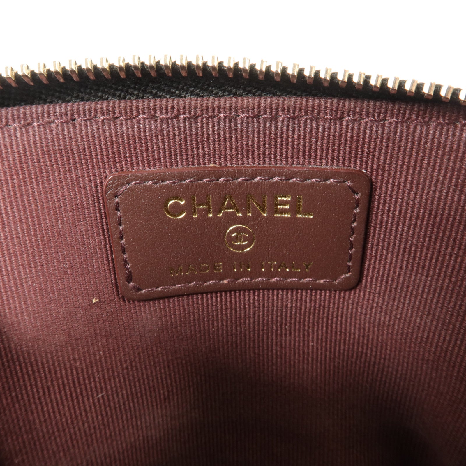 CHANEL 牛皮皮革Classic Zipped Card Case卡片套