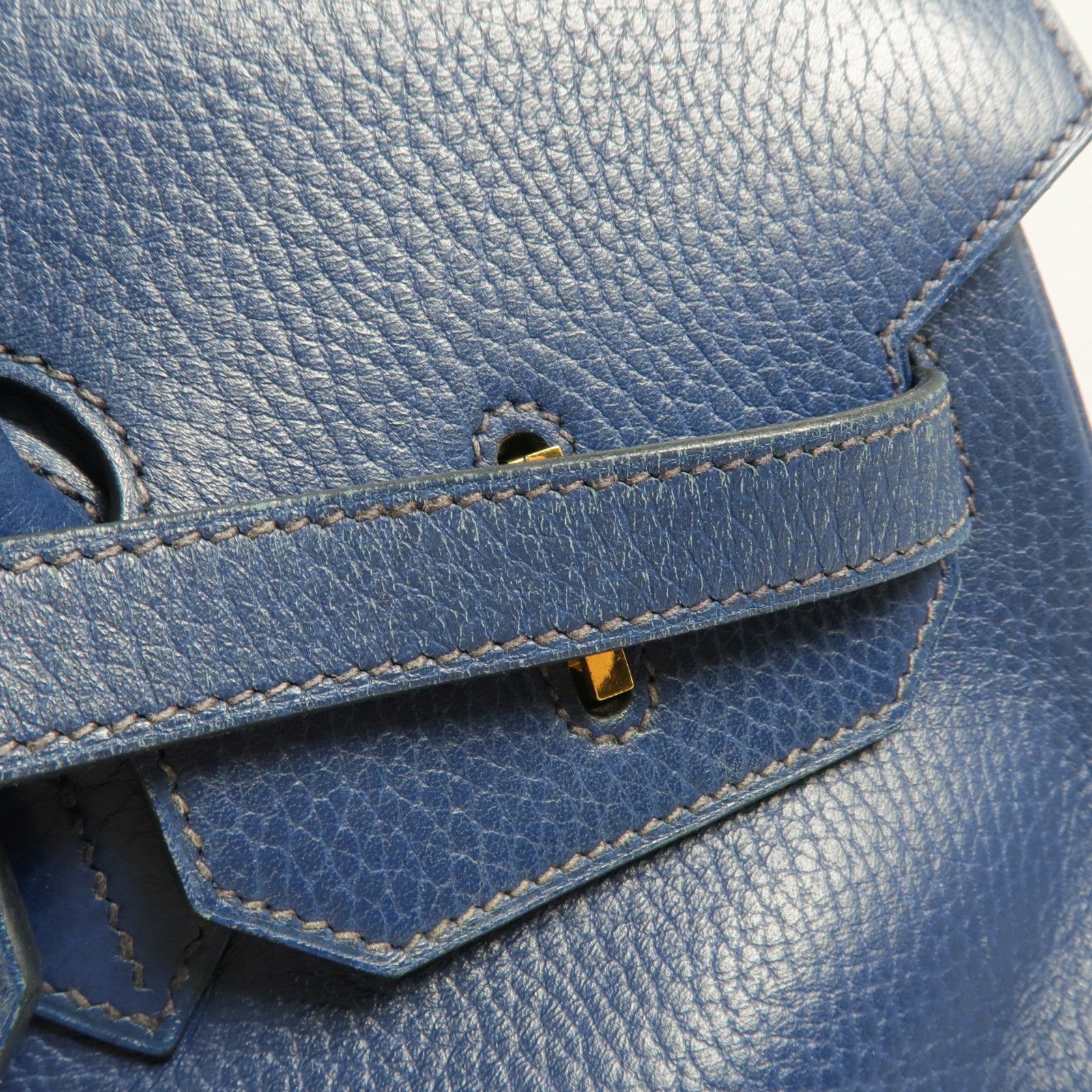 HERMES Ardennes皮革Birkin 35金扣手挽袋