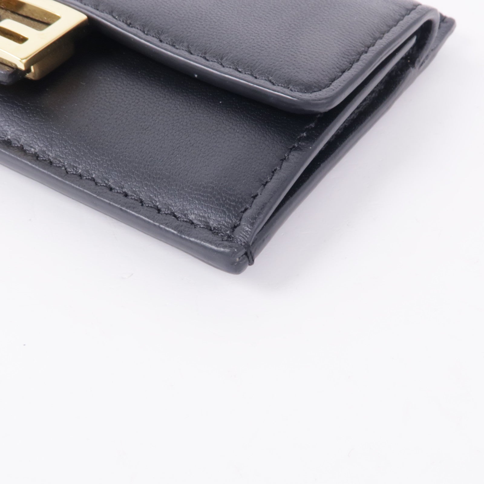 FENDI 牛皮皮革Card Case金扣卡片套