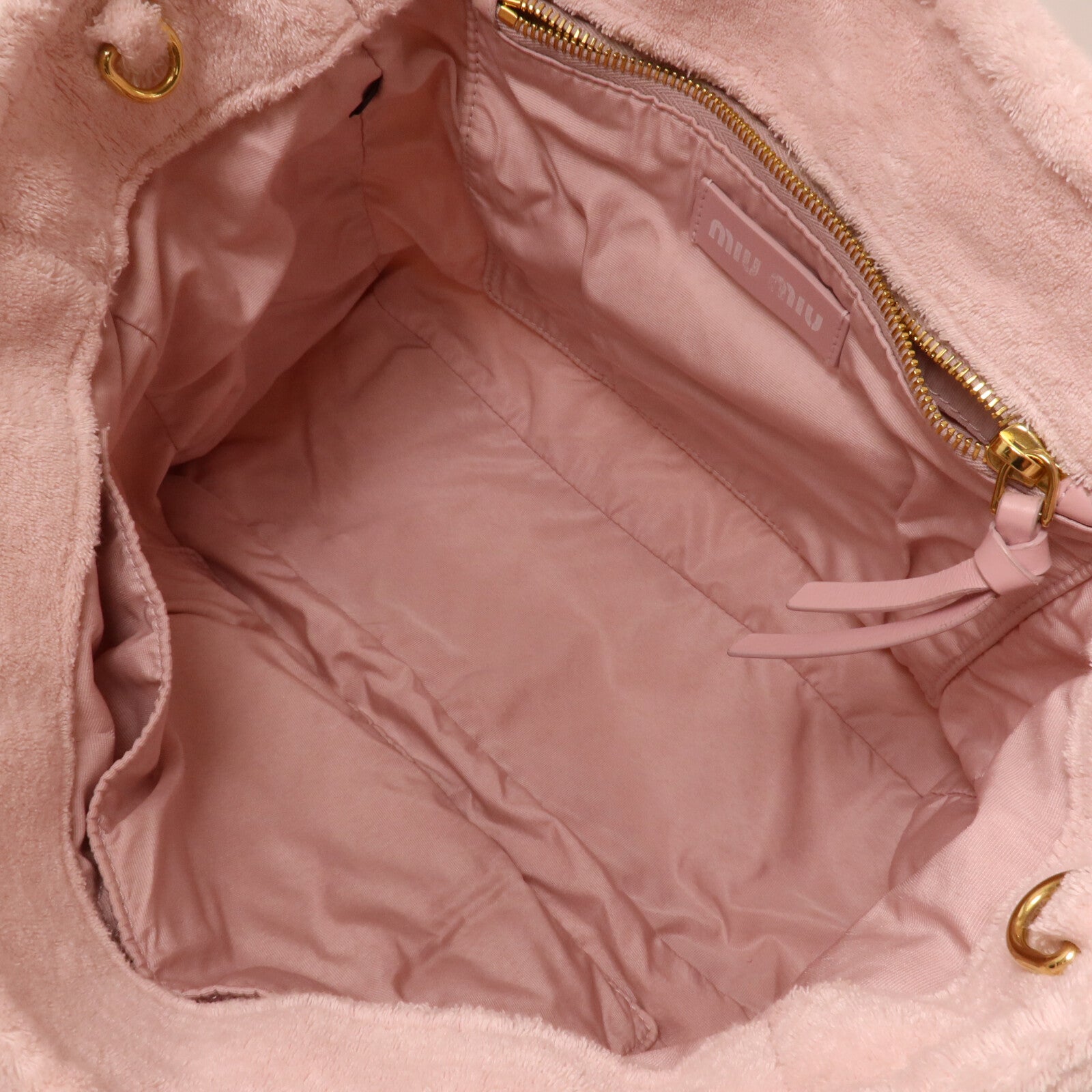 Miu Miu Terry Cloth 2 Way Shoulder手挽肩背兩用袋