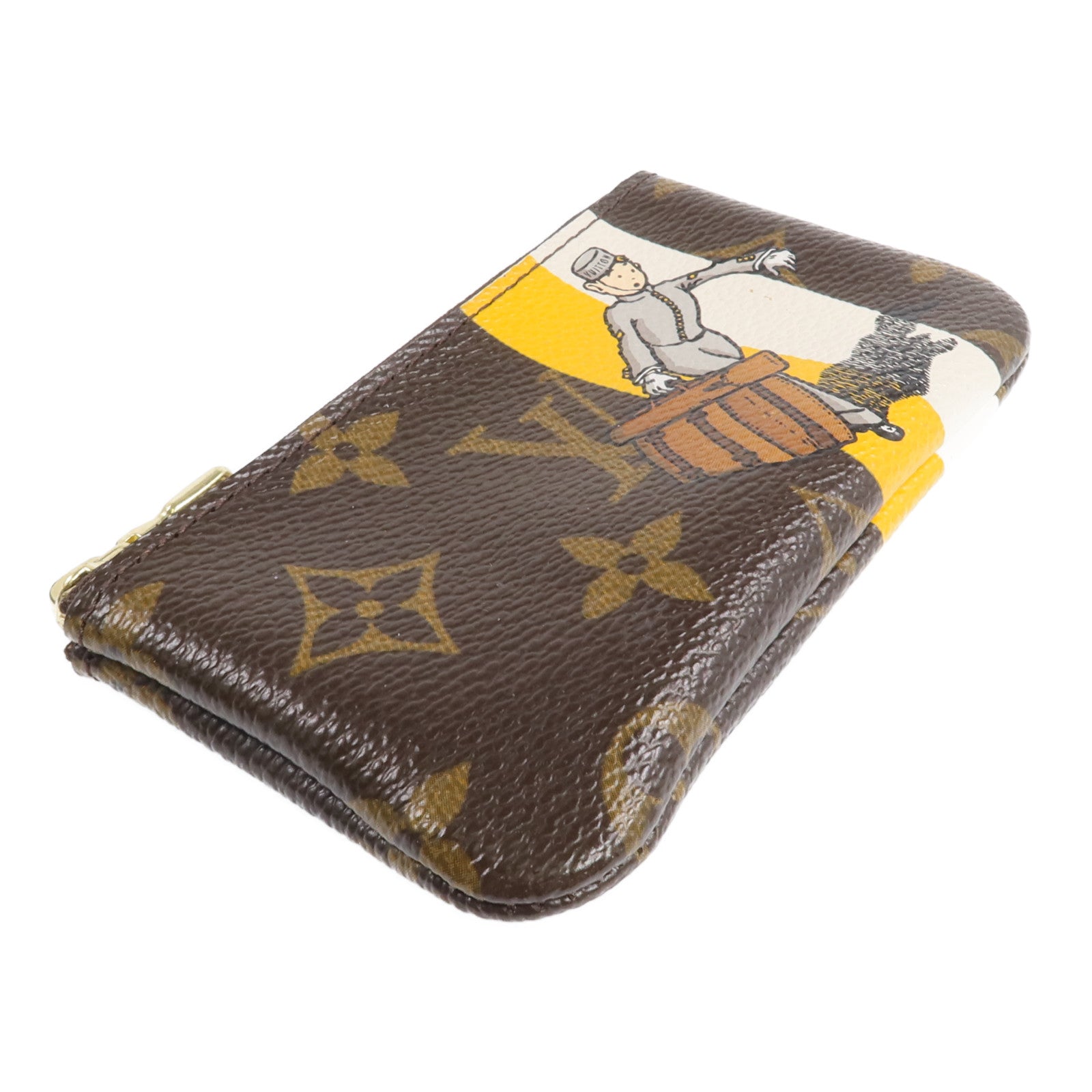 LOUIS VUITTON Monogram Key Holder金扣鎖匙包