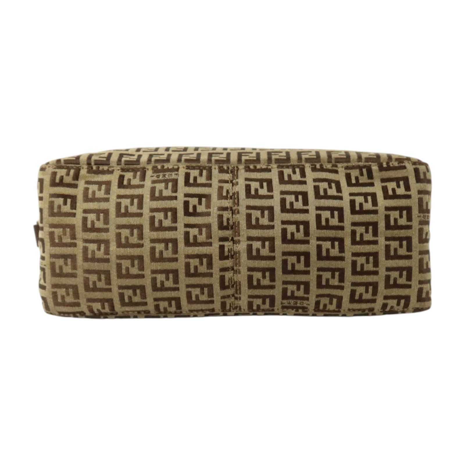 FENDI 帆布/牛皮皮革Shoulder金扣手挽肩背兩用袋