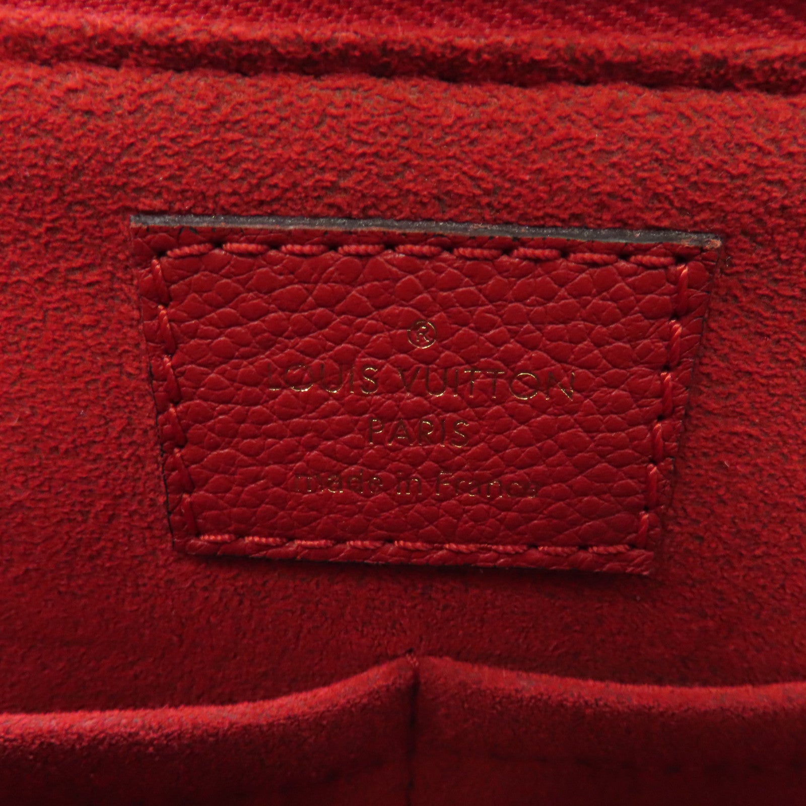 LOUIS VUITTON Monogram Surene MM金扣鏈帶肩背袋啡色