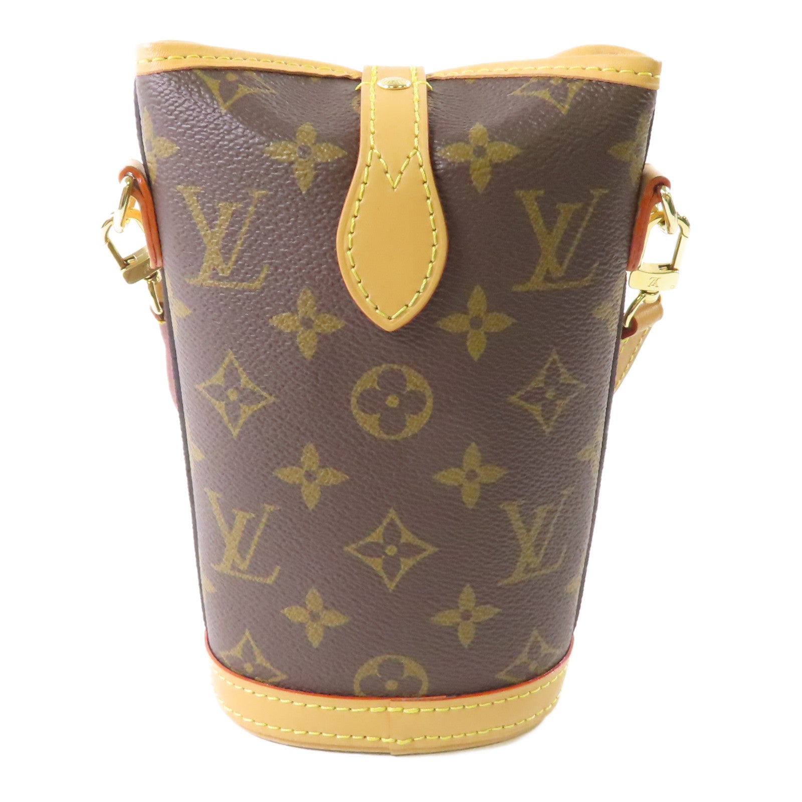 LOUIS VUITTON Monogram Fold Me Pouch金扣肩背袋