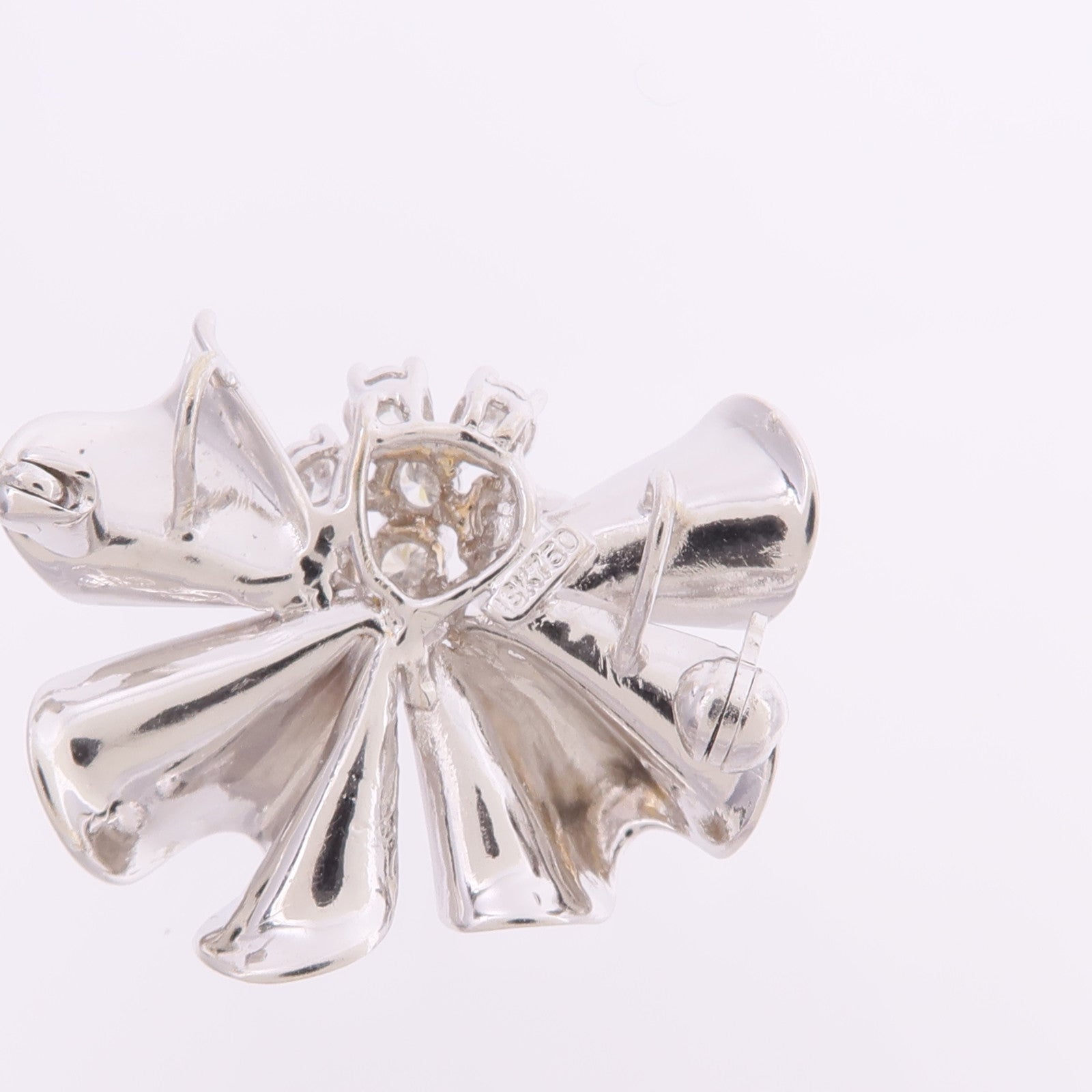 JEWELRY 18K白金Diamond Brooch鑽石胸針