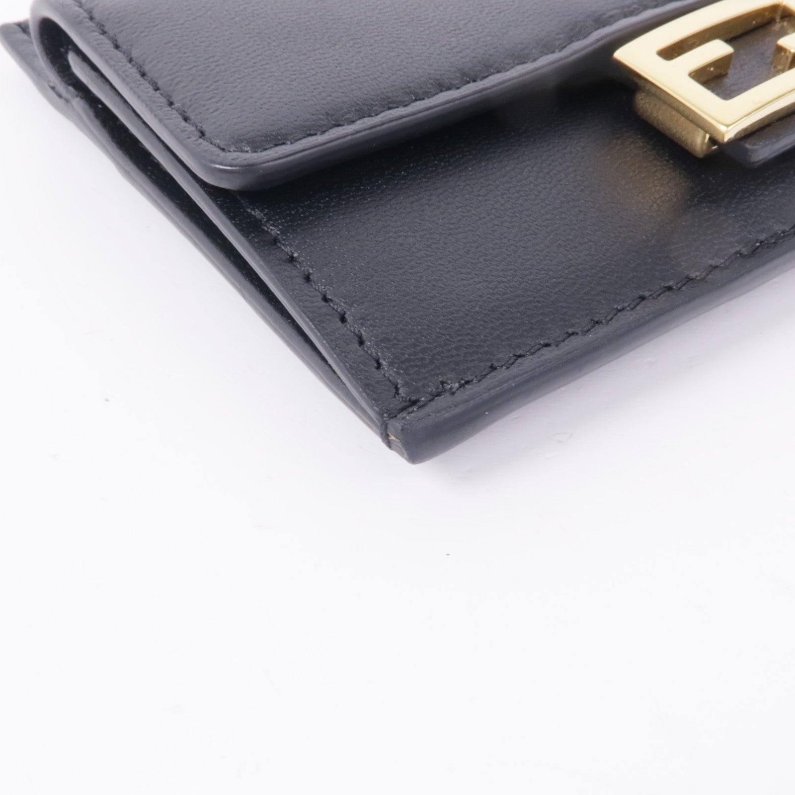 FENDI 牛皮皮革Card Case金扣卡片套