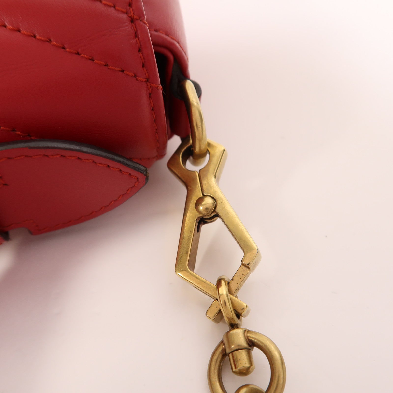 GUCCI 牛皮皮革GG Marmont金扣手挽肩背兩用袋