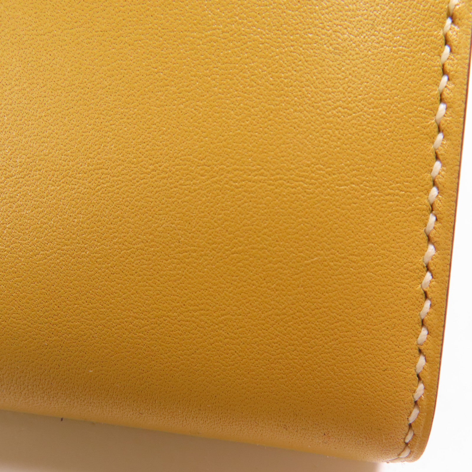 HERMES Tadelakt/蜥蝪皮革Constance Long Wallet銀扣長錢包Brown