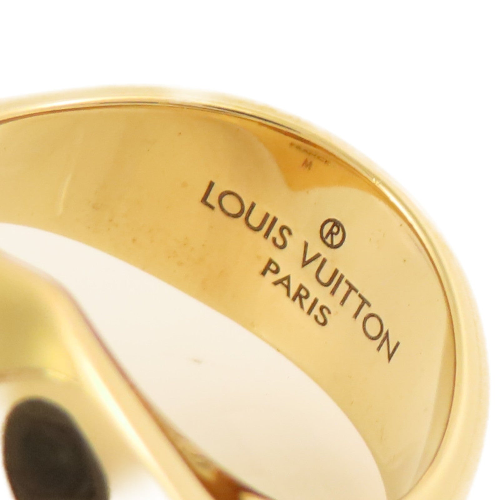LOUIS VUITTON 金屬Maltage Ring戒指US#6.25