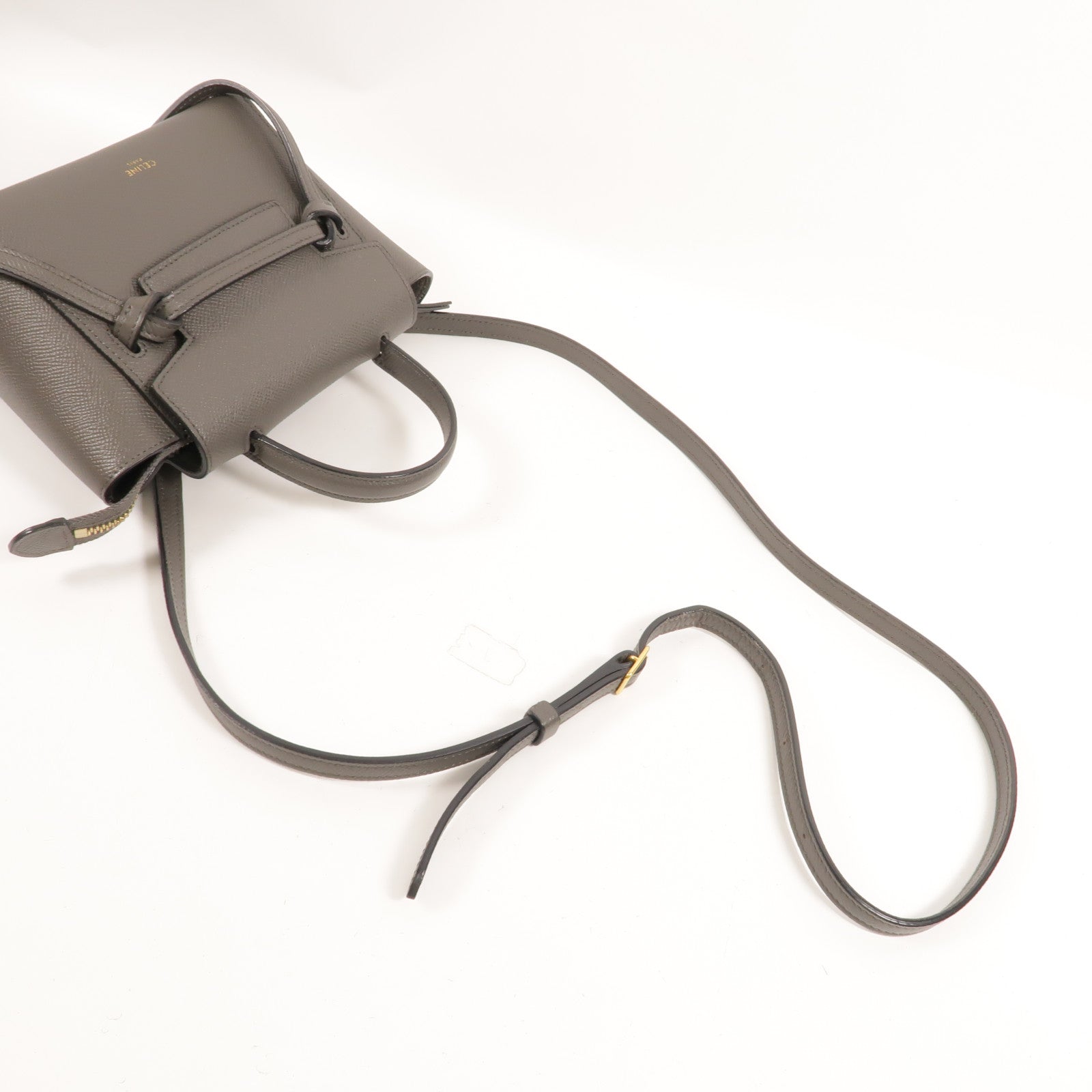CELINE 牛皮皮革Pico Belt Bag手挽肩背兩用袋