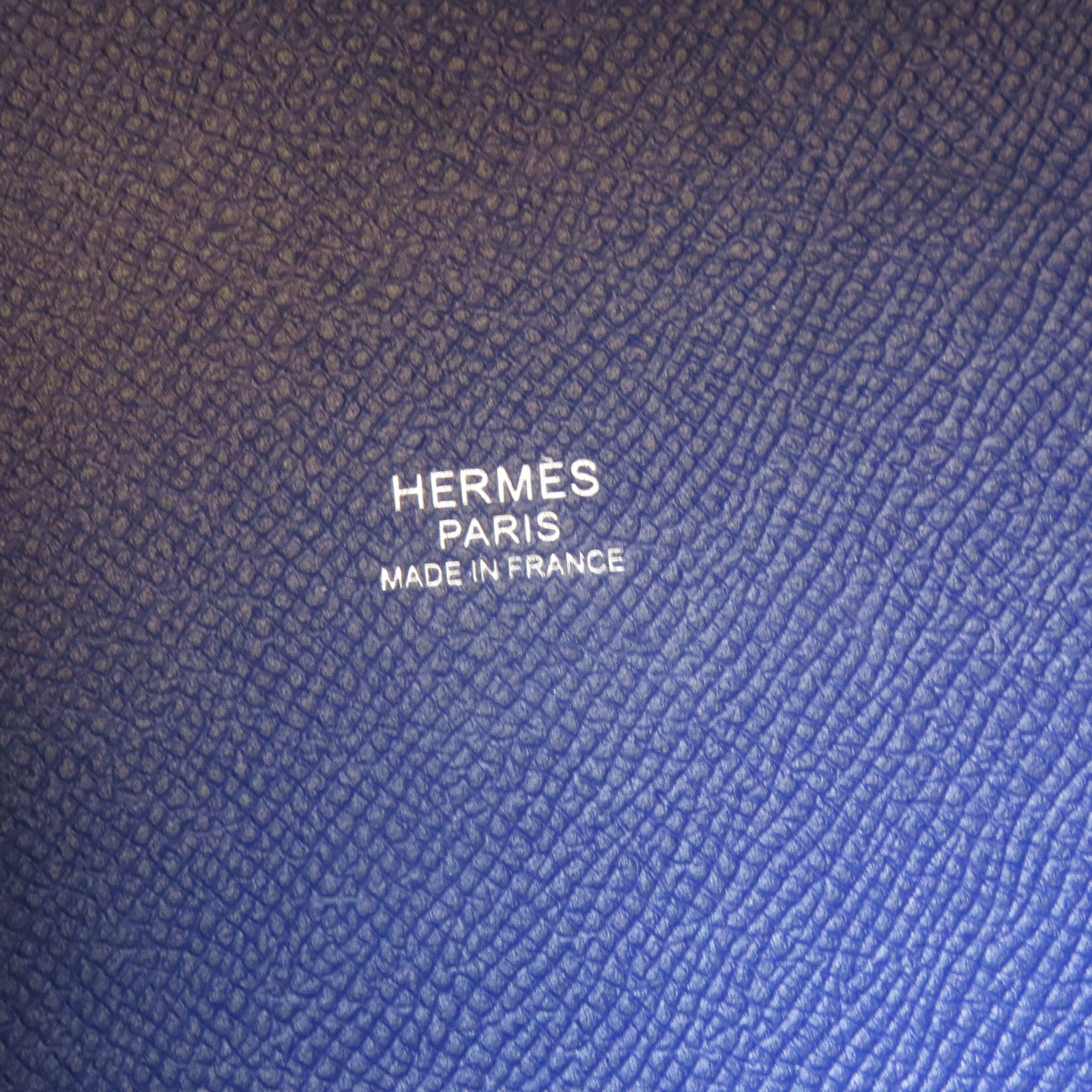 HERMES 【激減優惠】Veau Epsom皮革Picotin PM銀扣手挽袋藍寶石色