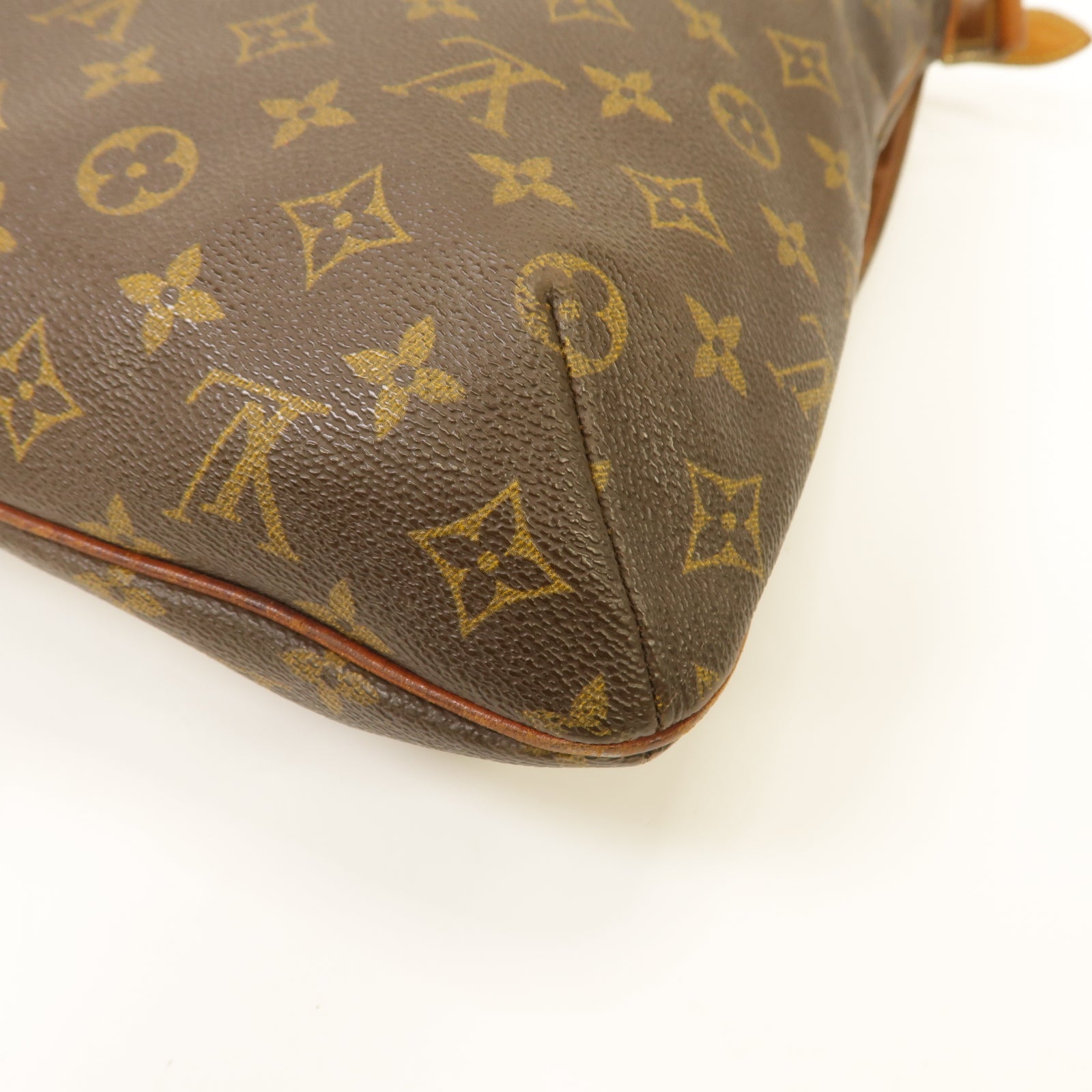 LOUIS VUITTON Monogram Musette金扣肩背袋棕色