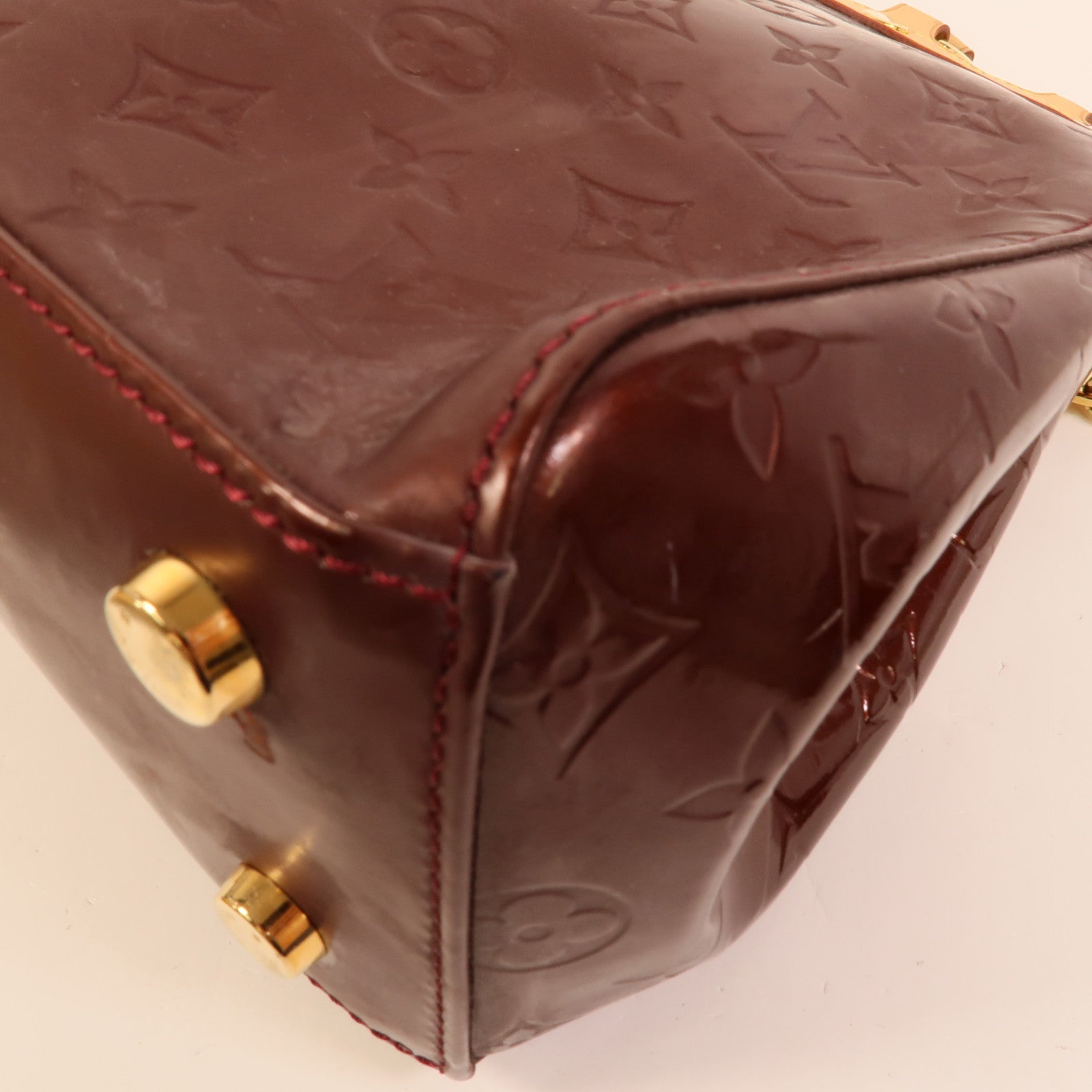 LOUIS VUITTON Vernis Brea GM金扣手挽肩背兩用袋