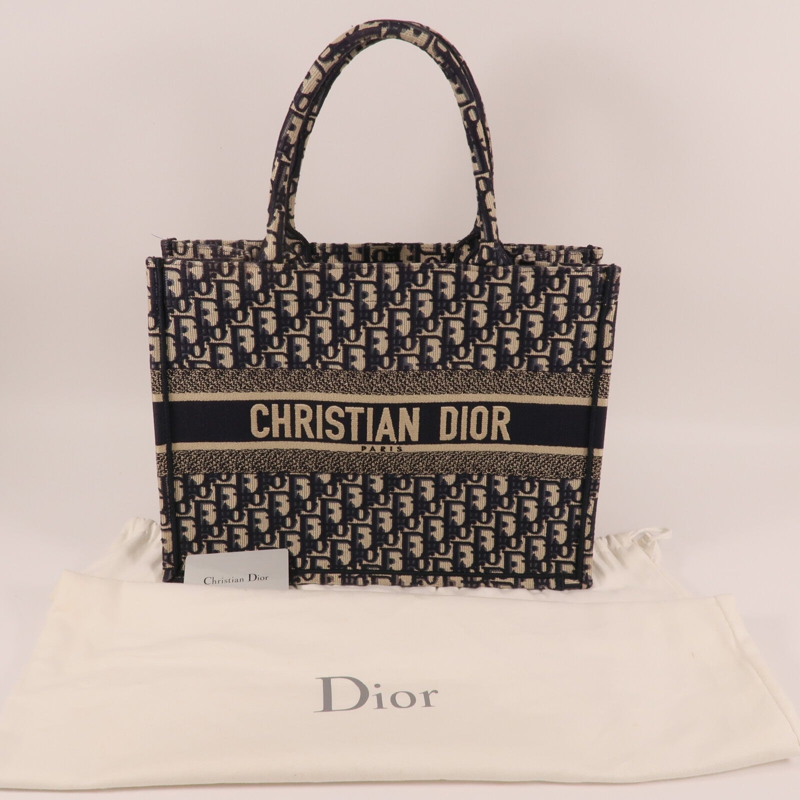 Dior 帆布Book Tote Medium手挽袋