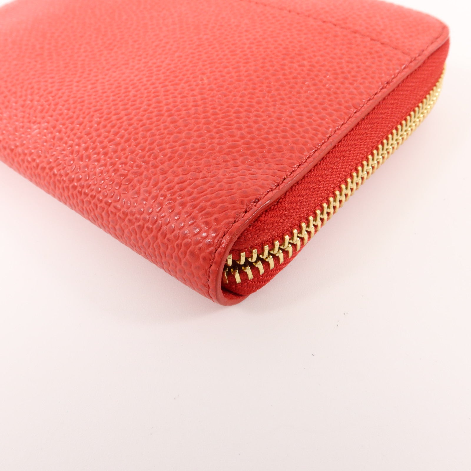 SELECTION 牛皮皮革Thom Browne Zipper Wallet錢包