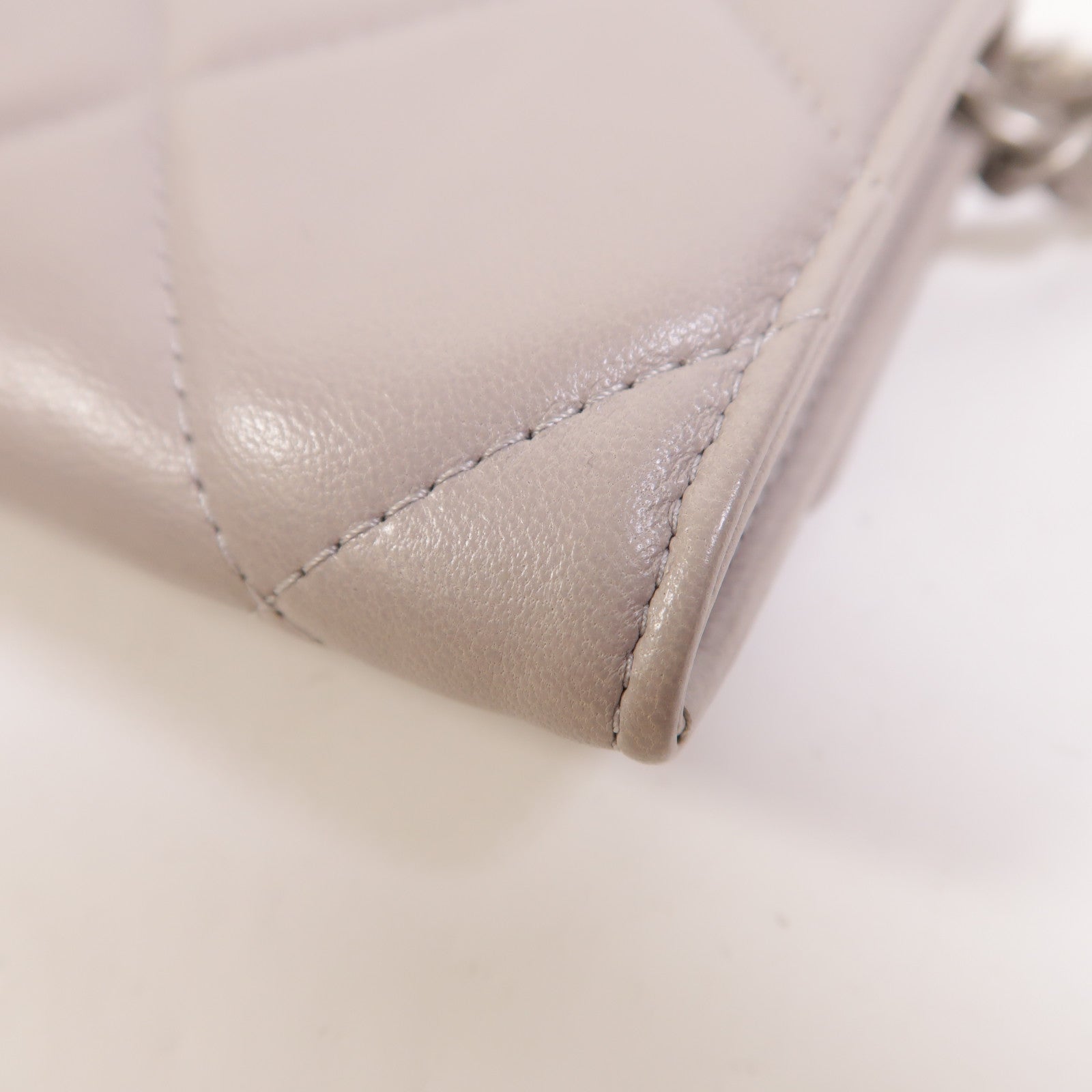 CHANEL 羊皮皮革19 Mini Wallet On Chain鏈帶肩背袋