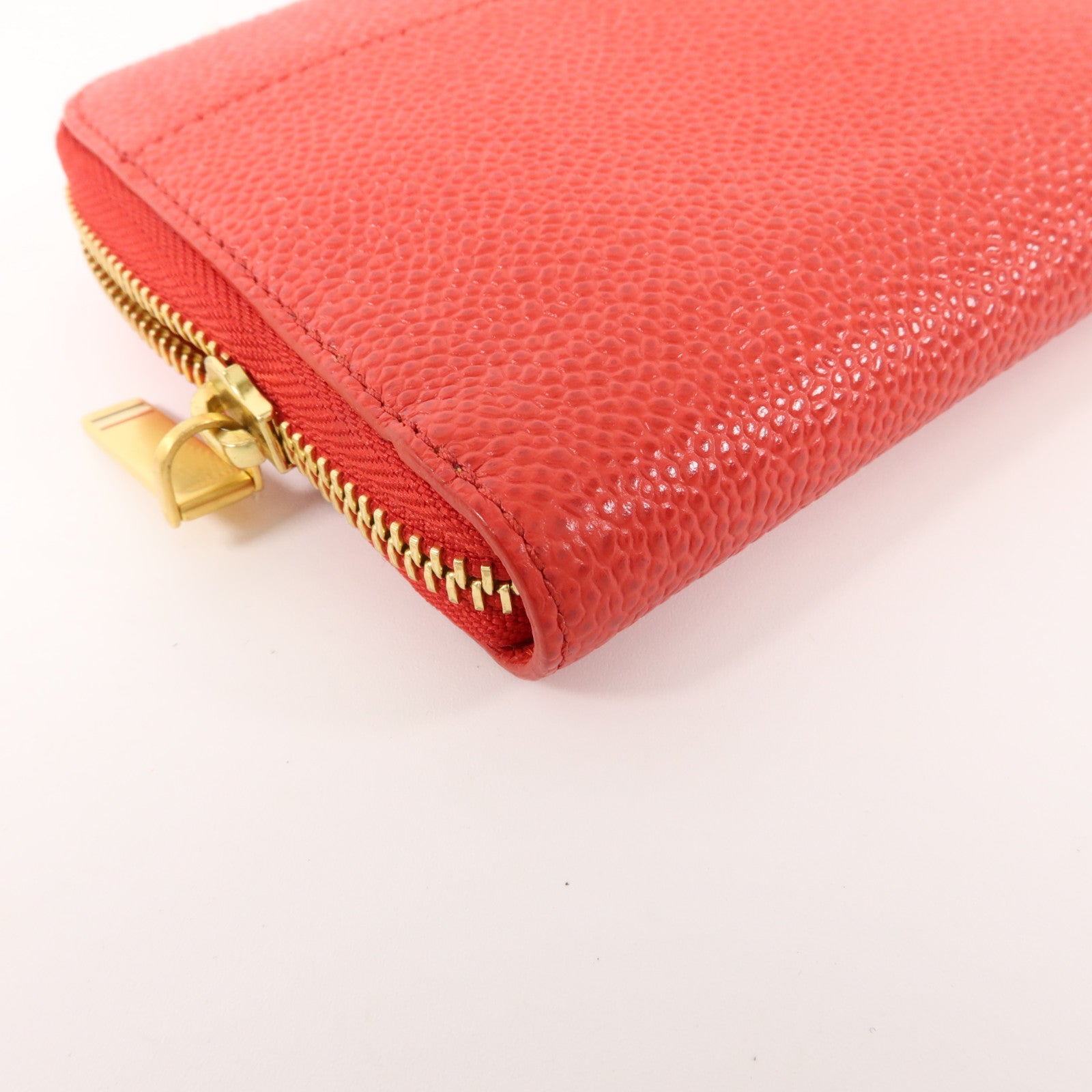 SELECTION 牛皮皮革Thom Browne Zipper Wallet錢包