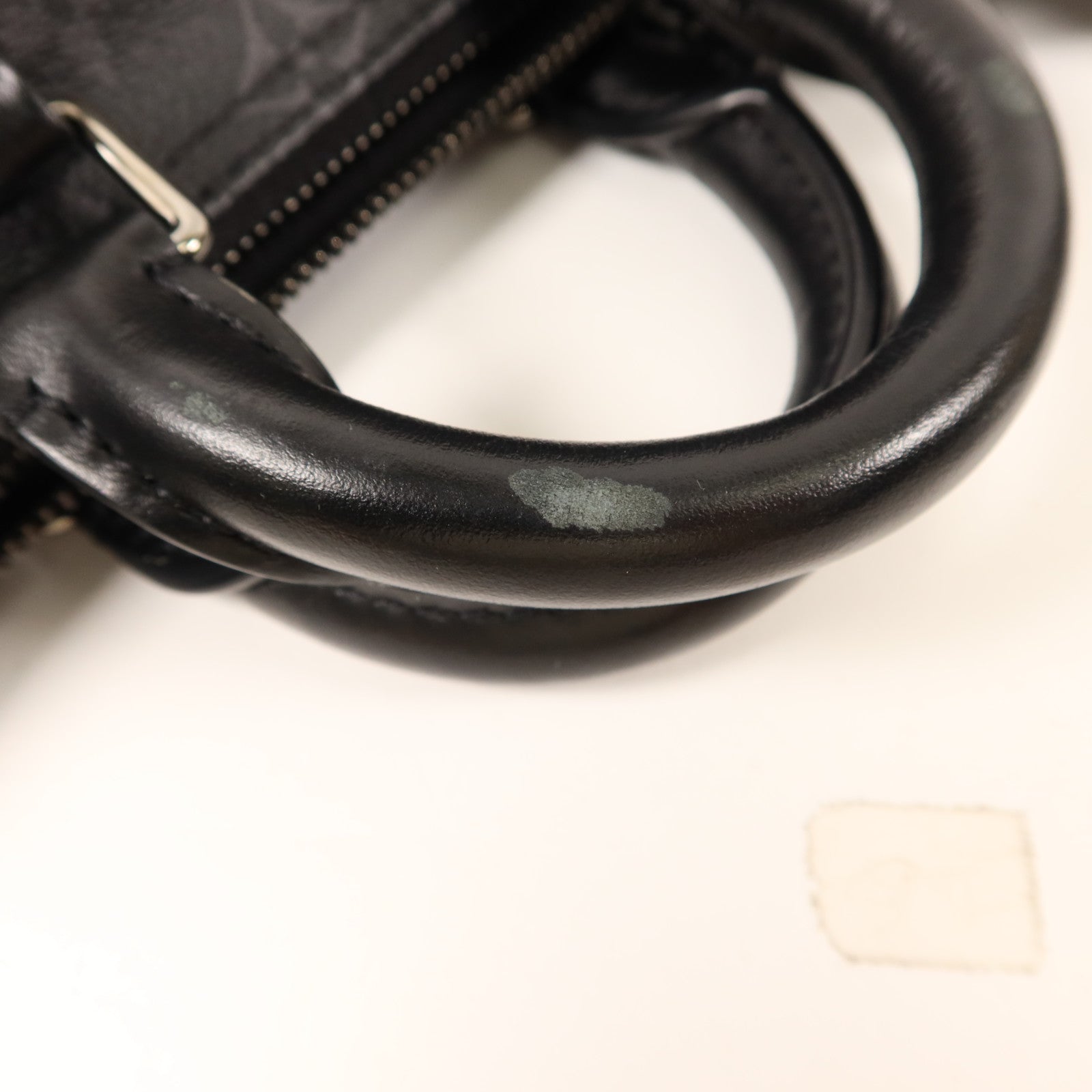 LOUIS VUITTON Monogram Eclipse Keepall Bandouliere 25銀扣手挽肩背兩用袋