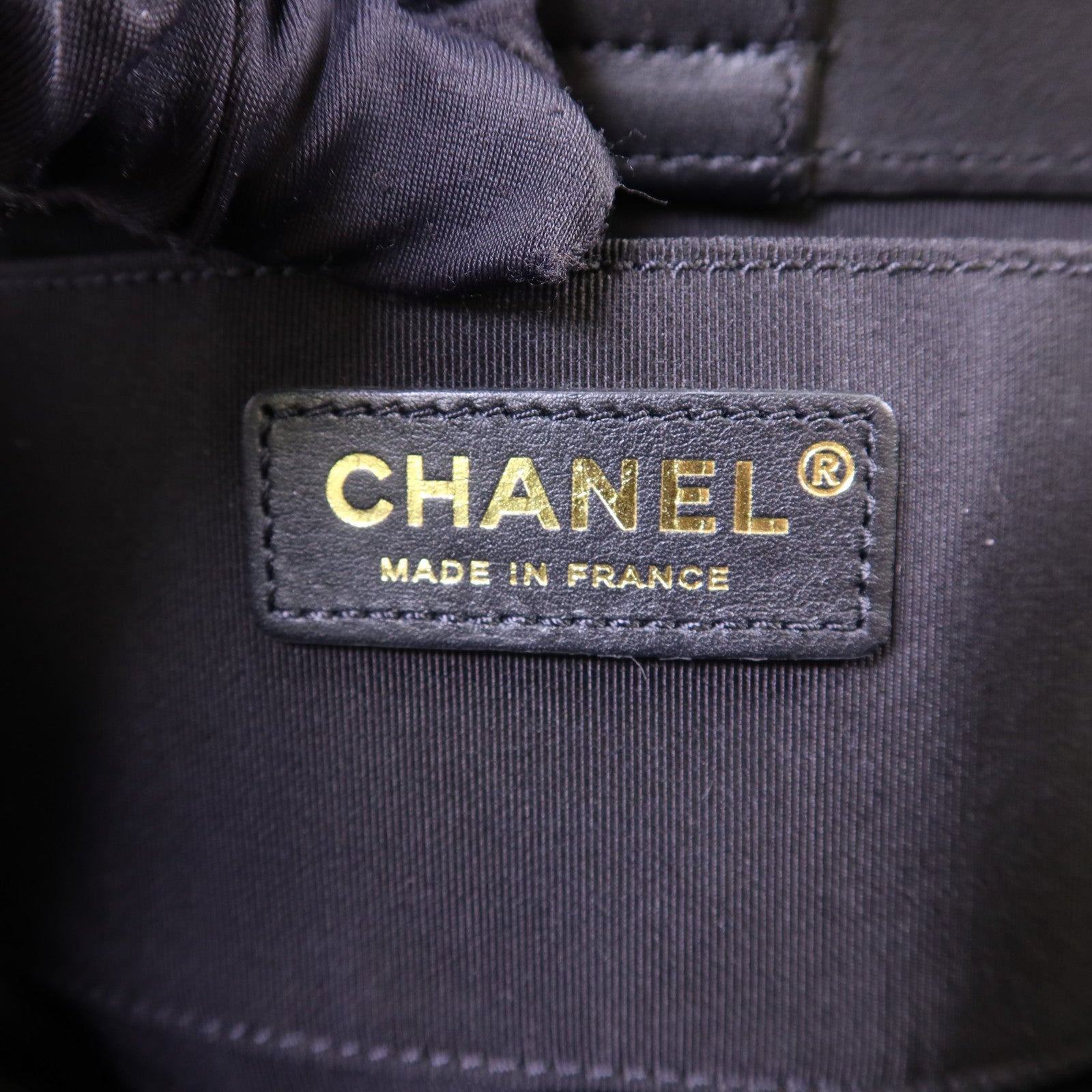 CHANEL 牛皮皮革Chain Shoulder Bag金扣鏈帶肩背袋
