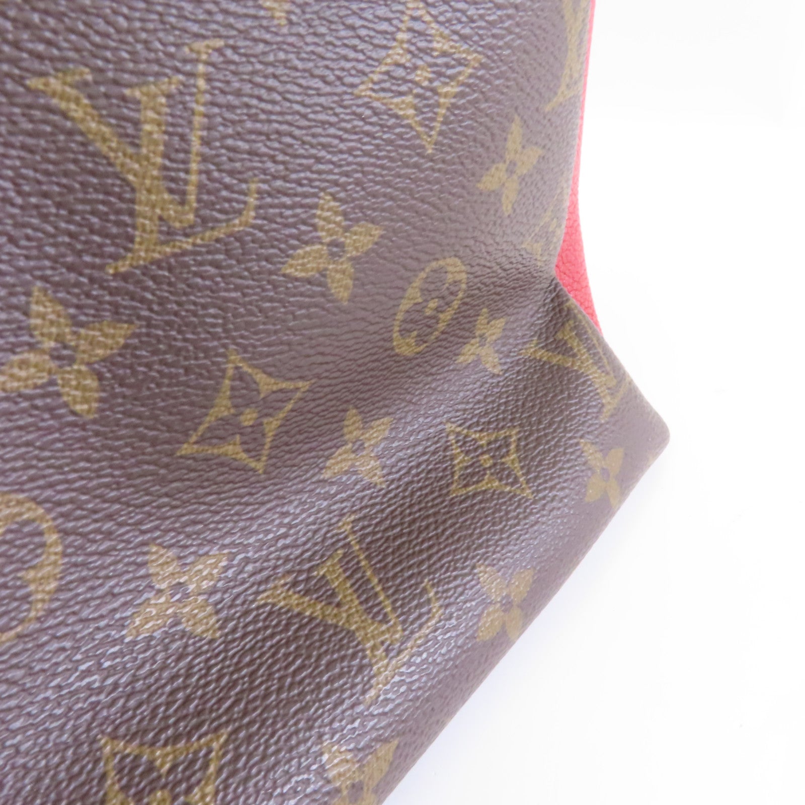 LOUIS VUITTON Monogram Surene MM金扣鏈帶肩背袋啡色