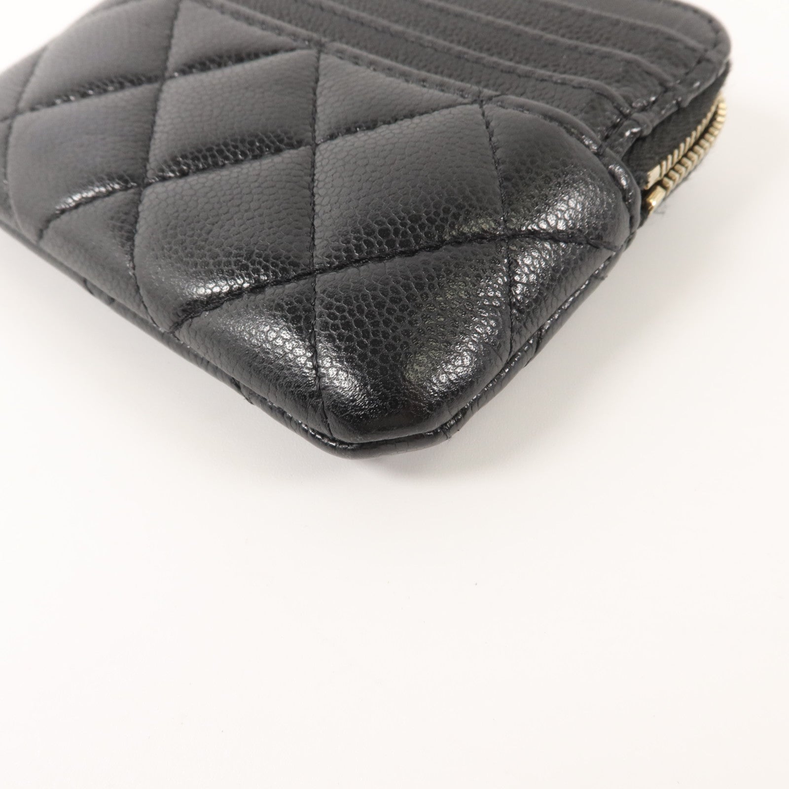 CHANEL 牛皮皮革Classic Zipped Card Case卡片套