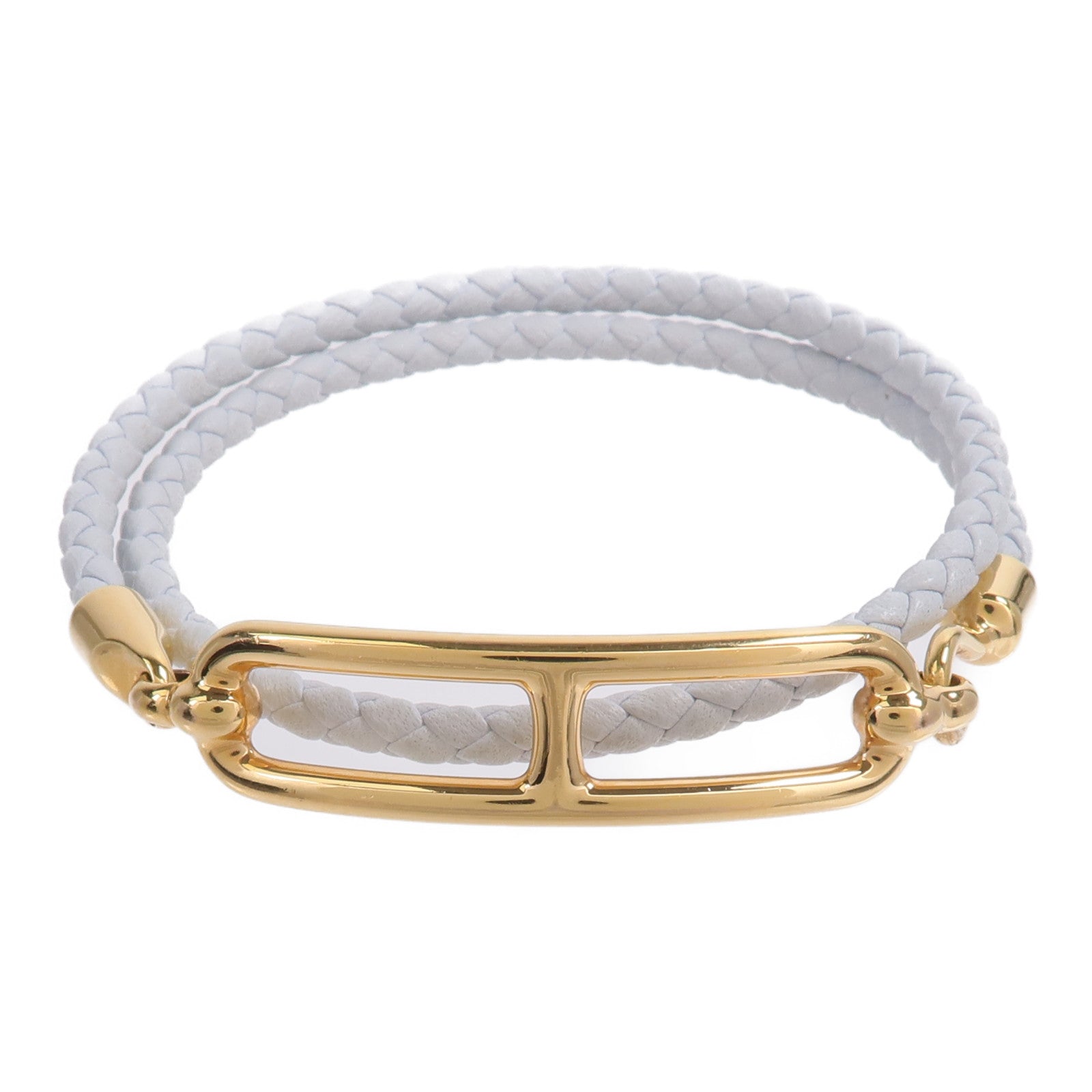 HERMES Swift皮革Roulis Double Tour Bracelet手帶