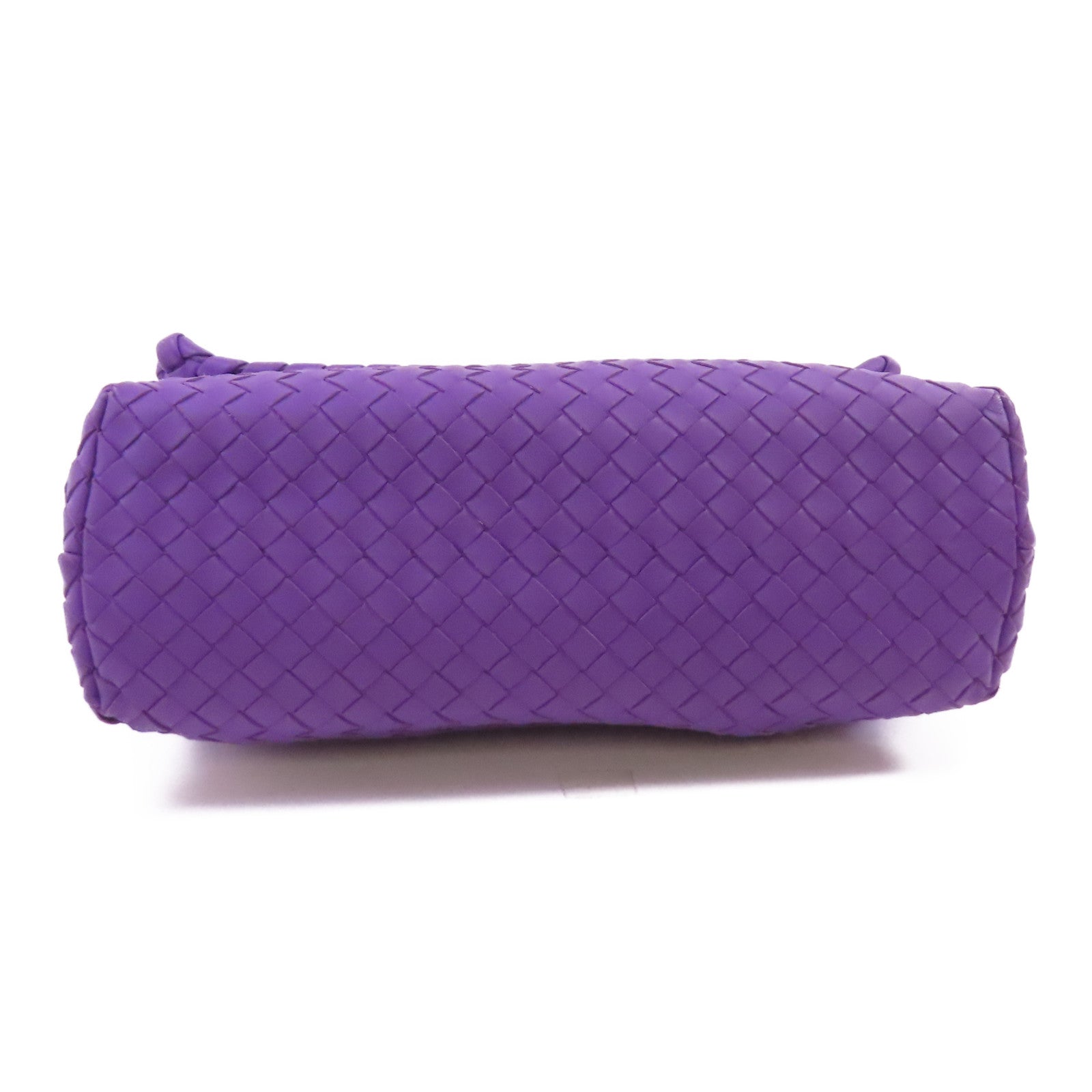 BOTTEGA VENETA 織紋皮革Olimpia鏈帶手挽袋