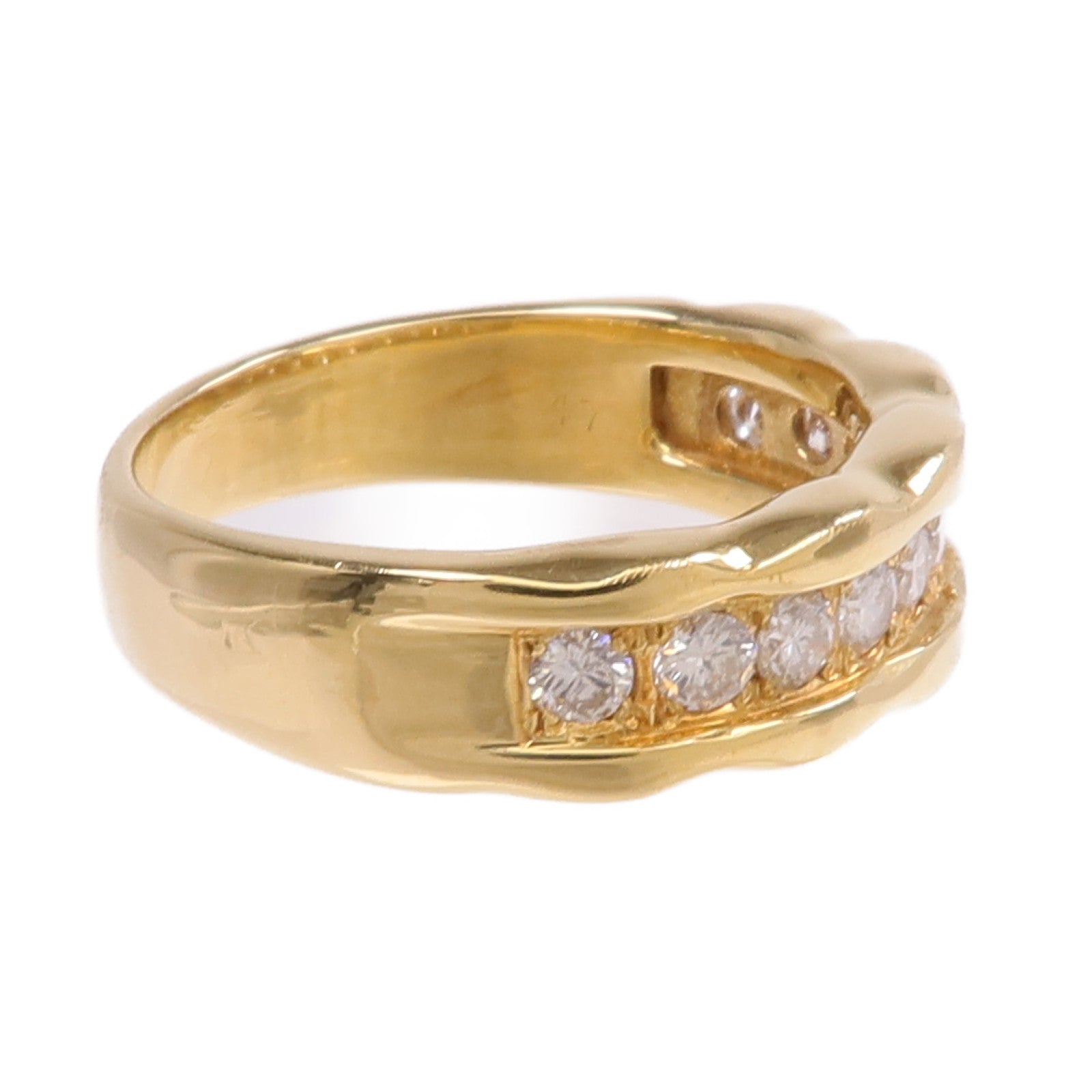 JEWELRY 18K黃金Diamond Ring鑽石戒指US#6.25