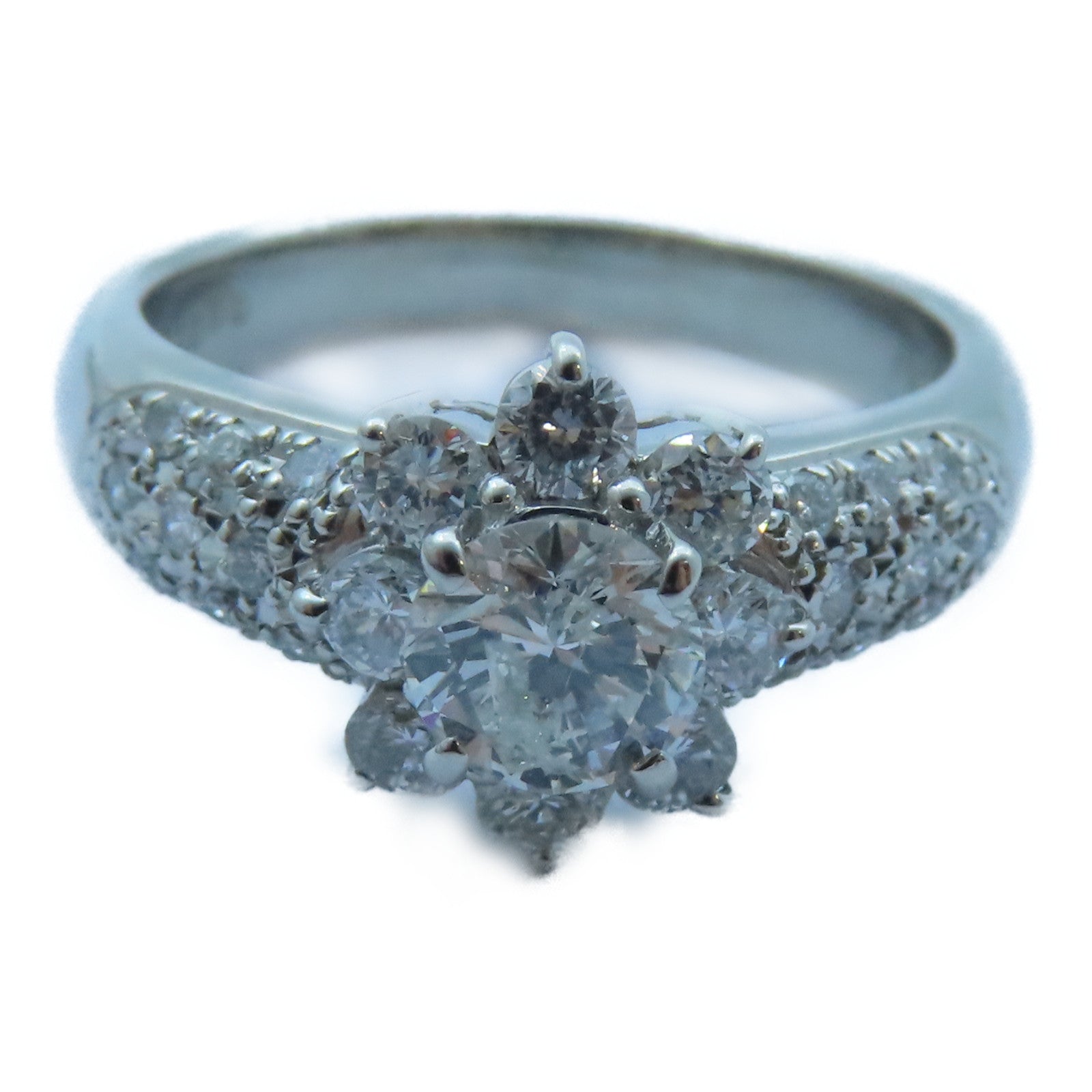 JEWELRY 【激減優惠】PT900白金Diamond Ring 0.672ct/0.72ct鑽石戒指US#7.25