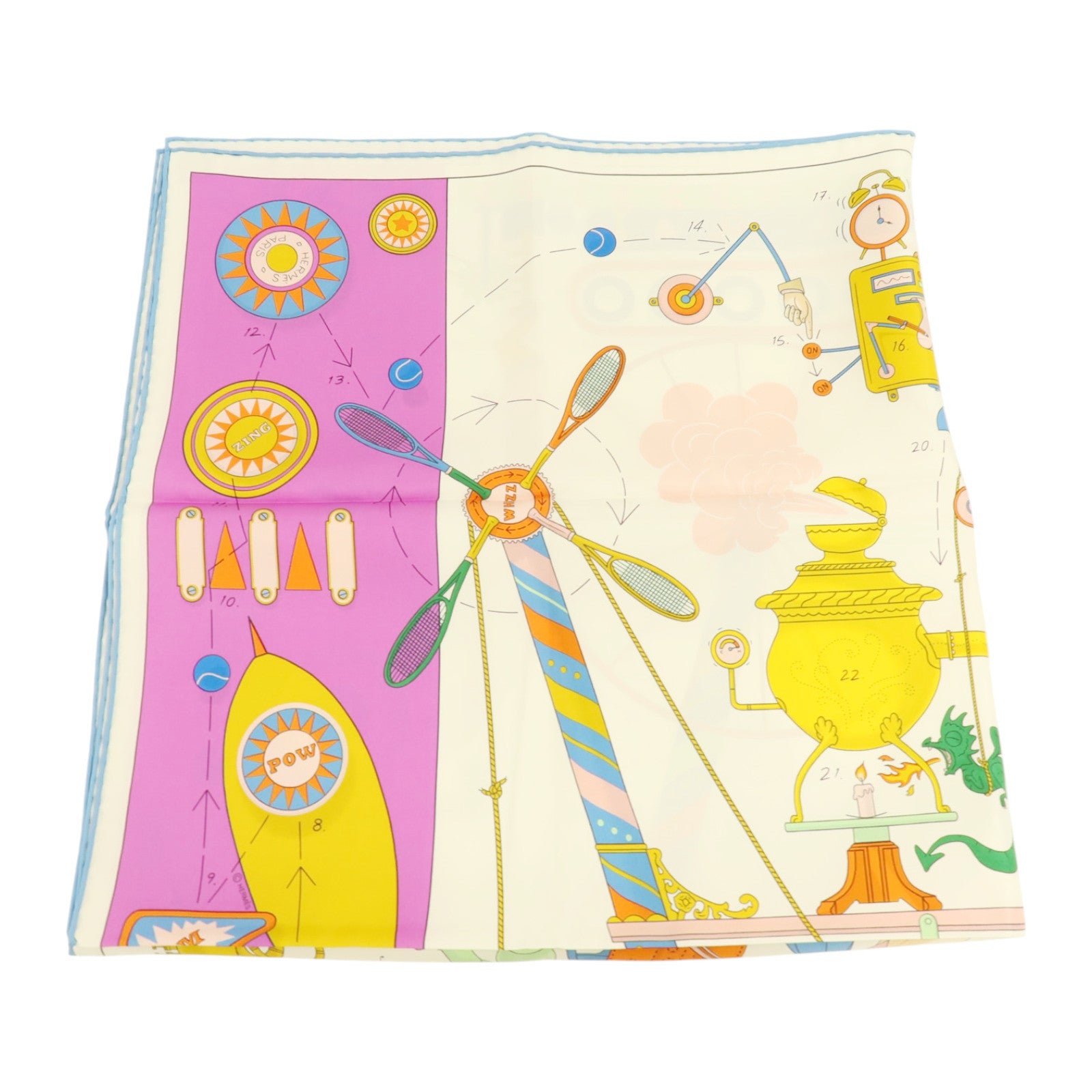 HERMES 絲質Scarf 90x90cm絲巾