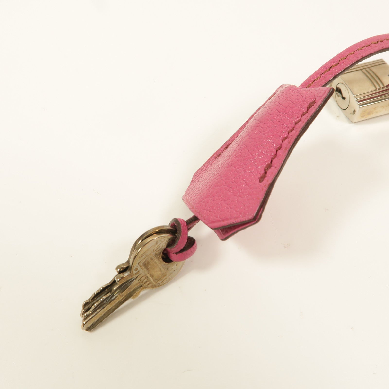 HERMES Chevre皮革Kelly 32手挽肩背兩用袋Fuchsia