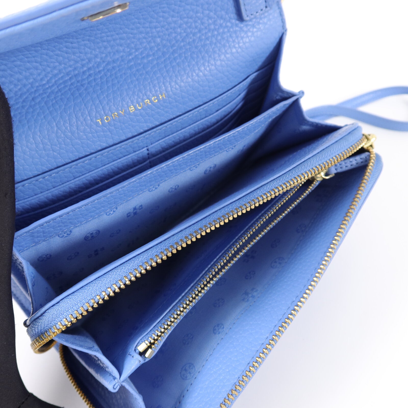 Tory Burch 牛皮皮革Wallet On Chain肩背袋