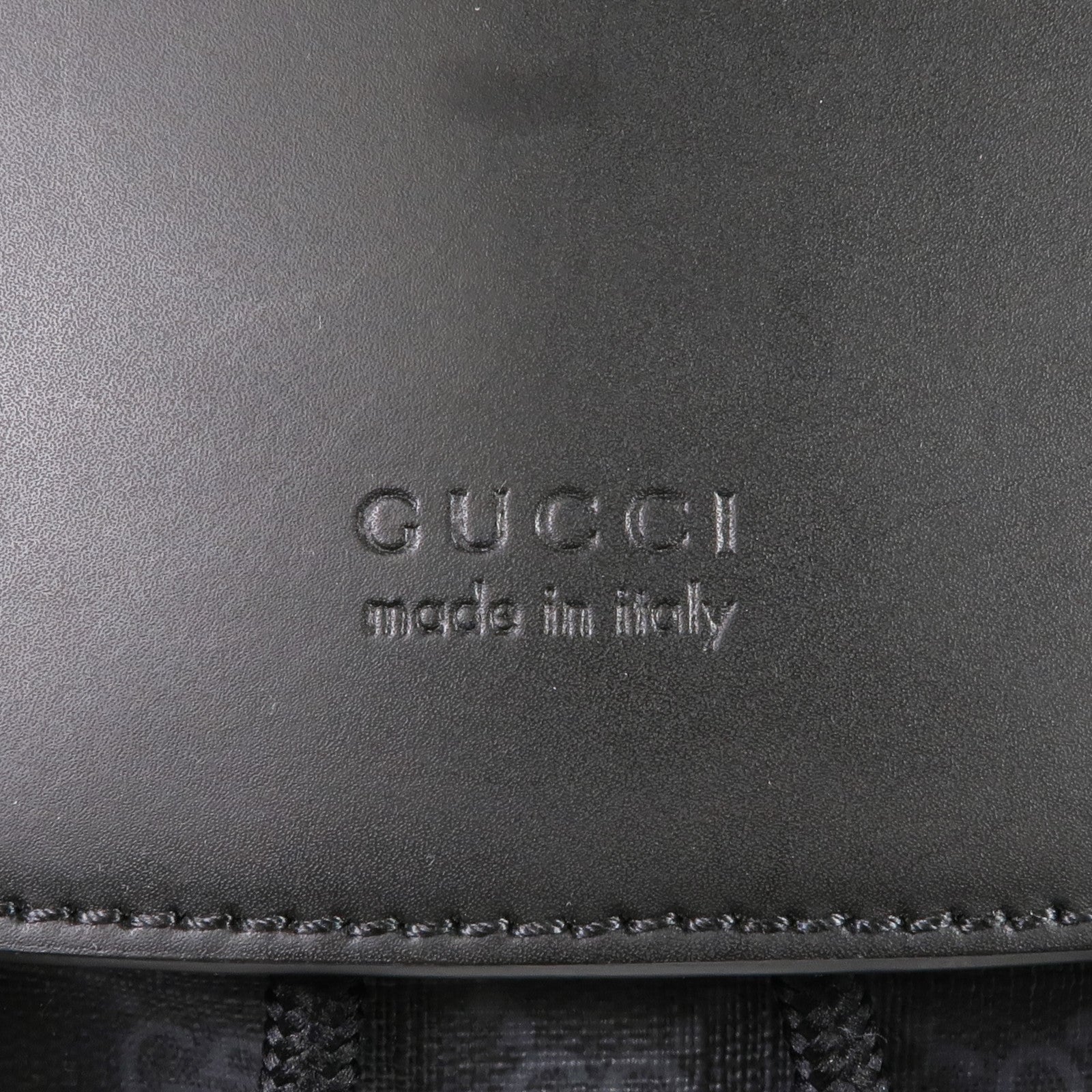 GUCCI 【激減優惠】塗層帆布GG Supreme Backpack銀扣背包