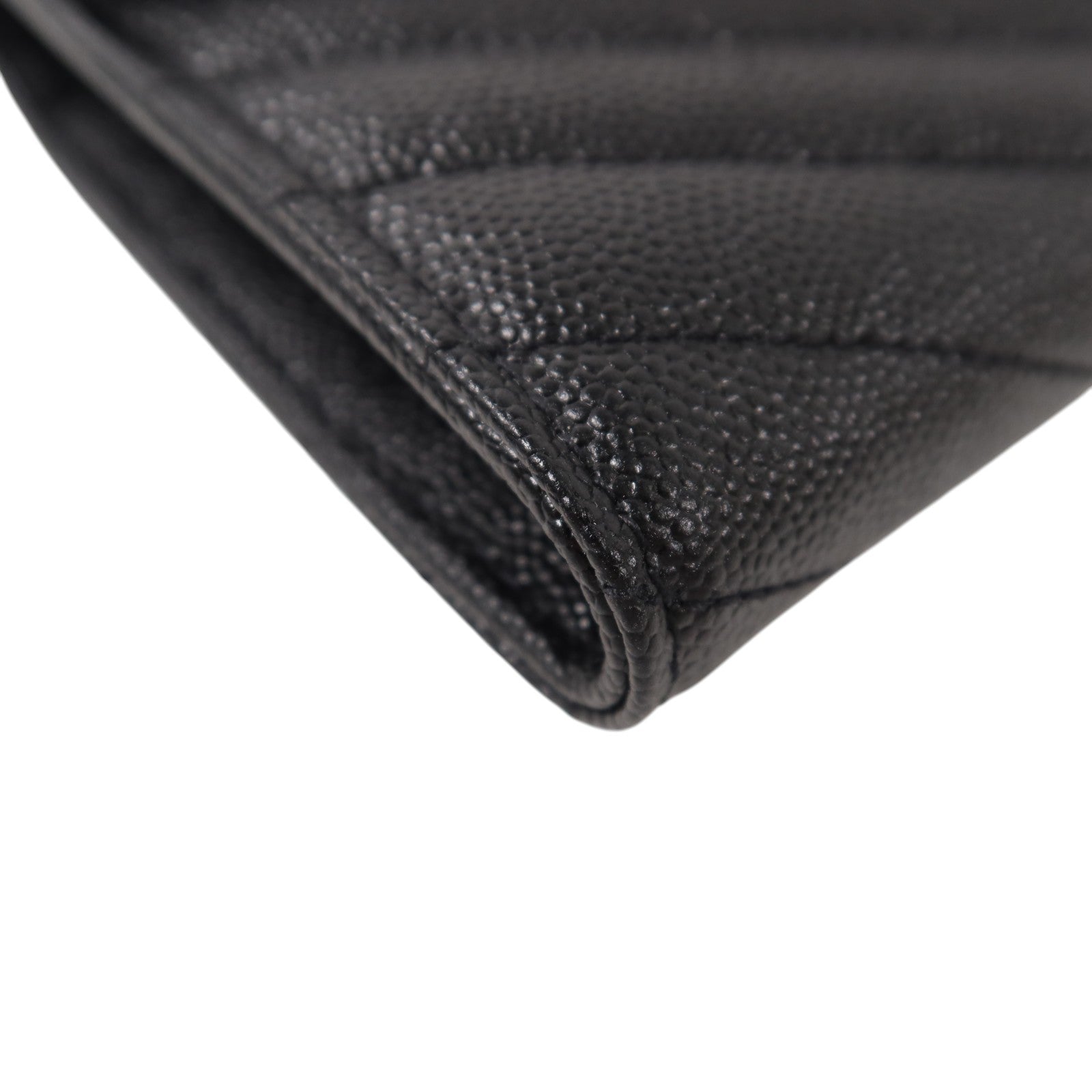 SAINT LAURENT 牛皮皮革Cassandre Matelasse Large Flap Wallet金扣長錢包