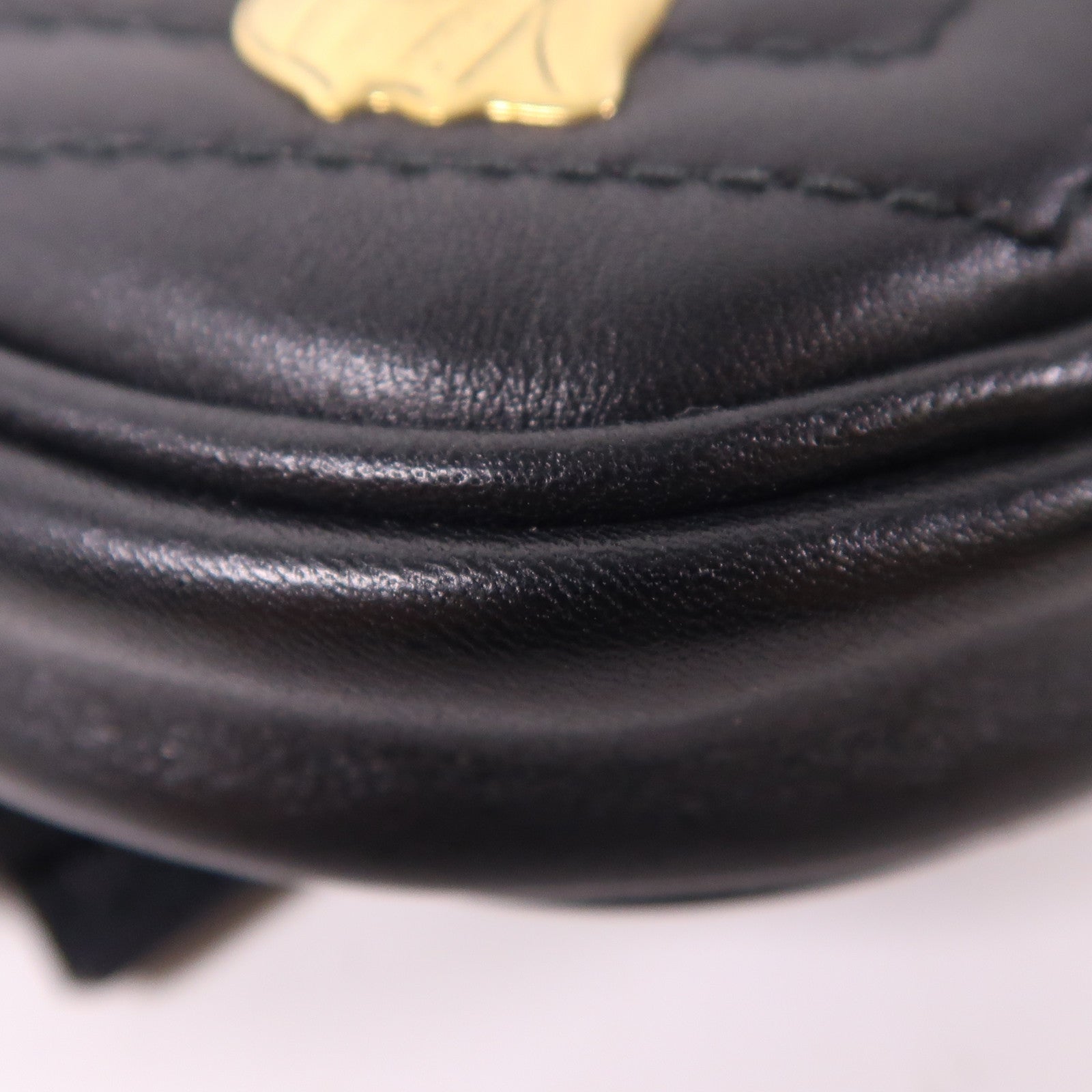 GUCCI 羊皮皮革Coin Case金扣零錢包