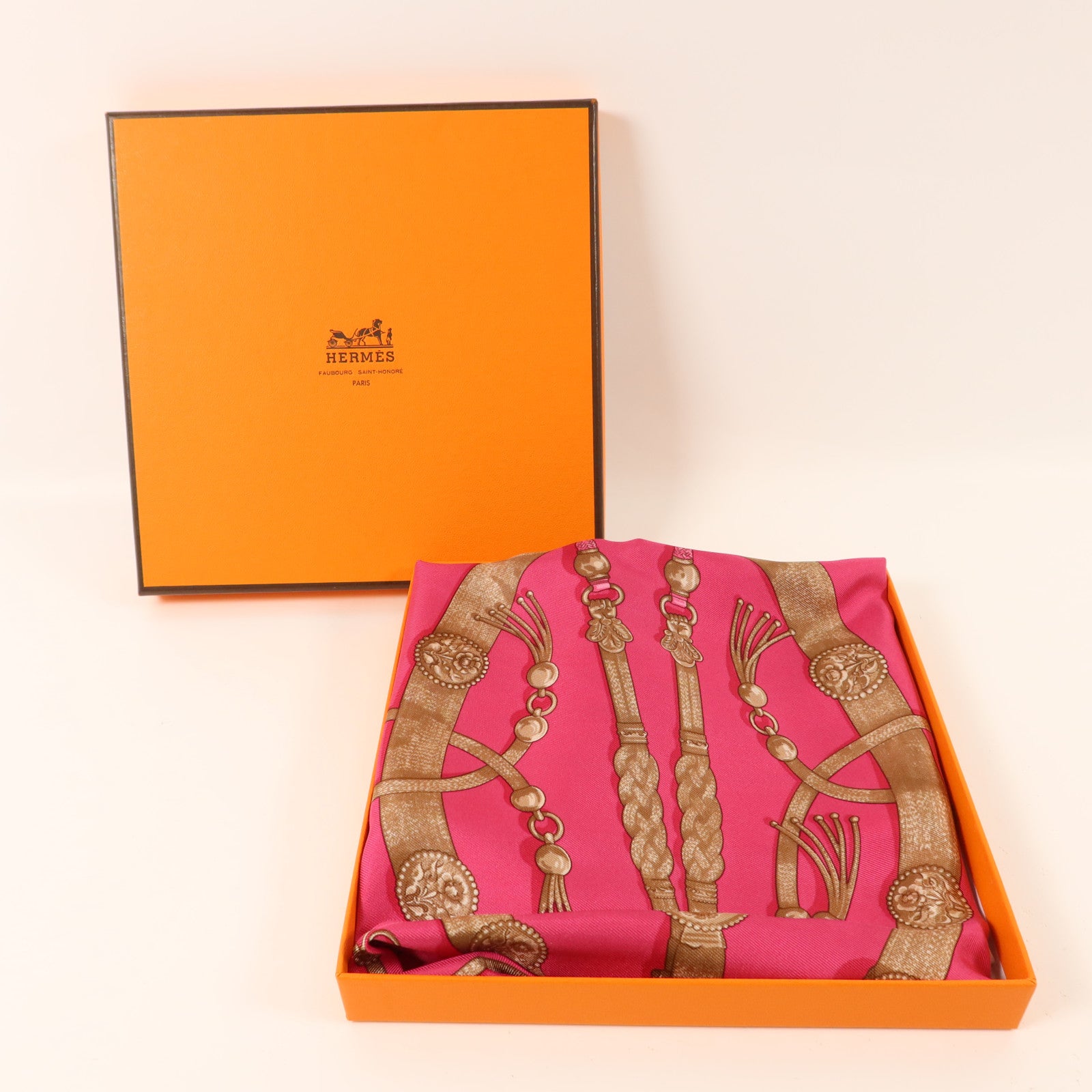 HERMES 【激減優惠】絲質Scarf 40x40絲巾