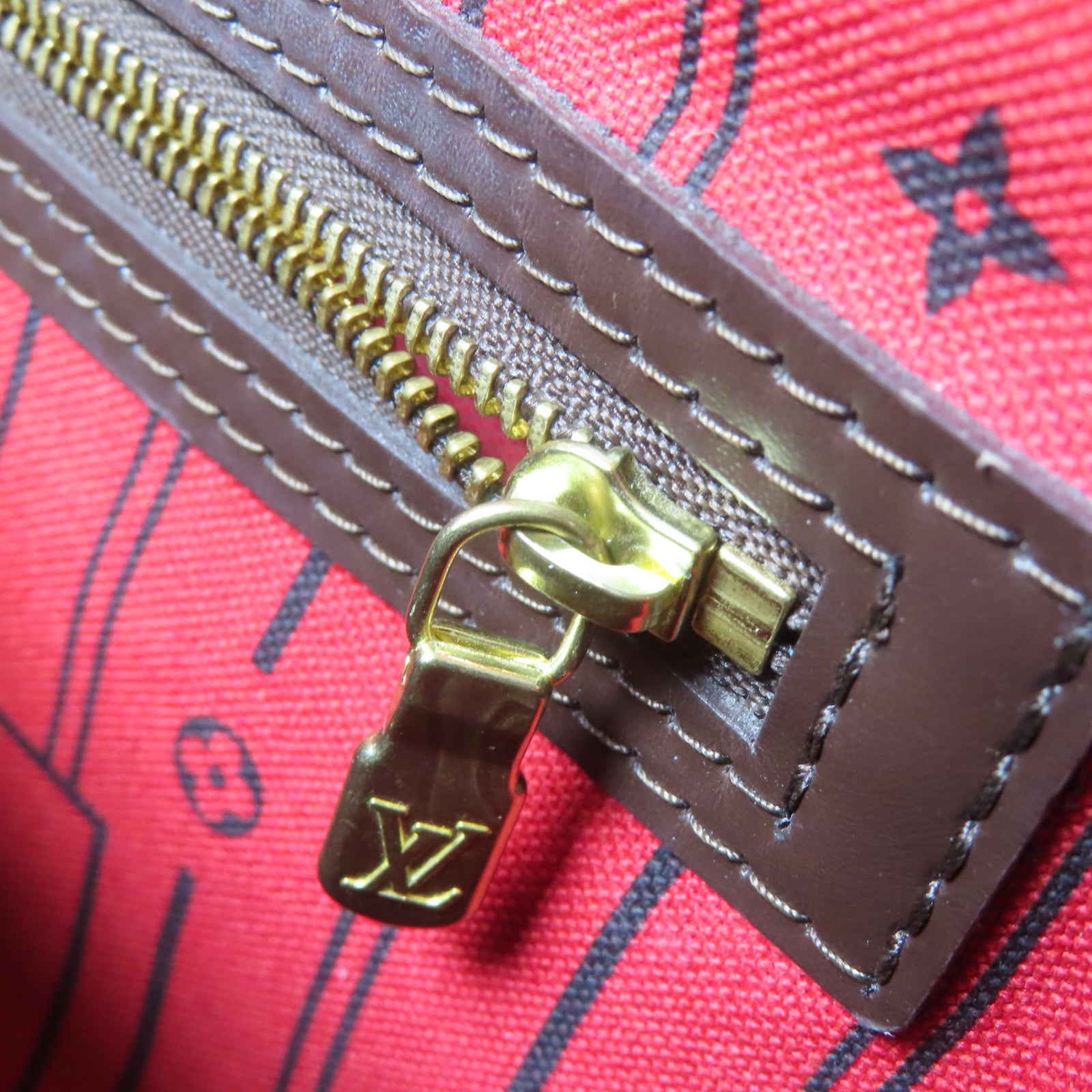 LOUIS VUITTON Damier Neverfull GM Tote Bag手挽袋Ebene