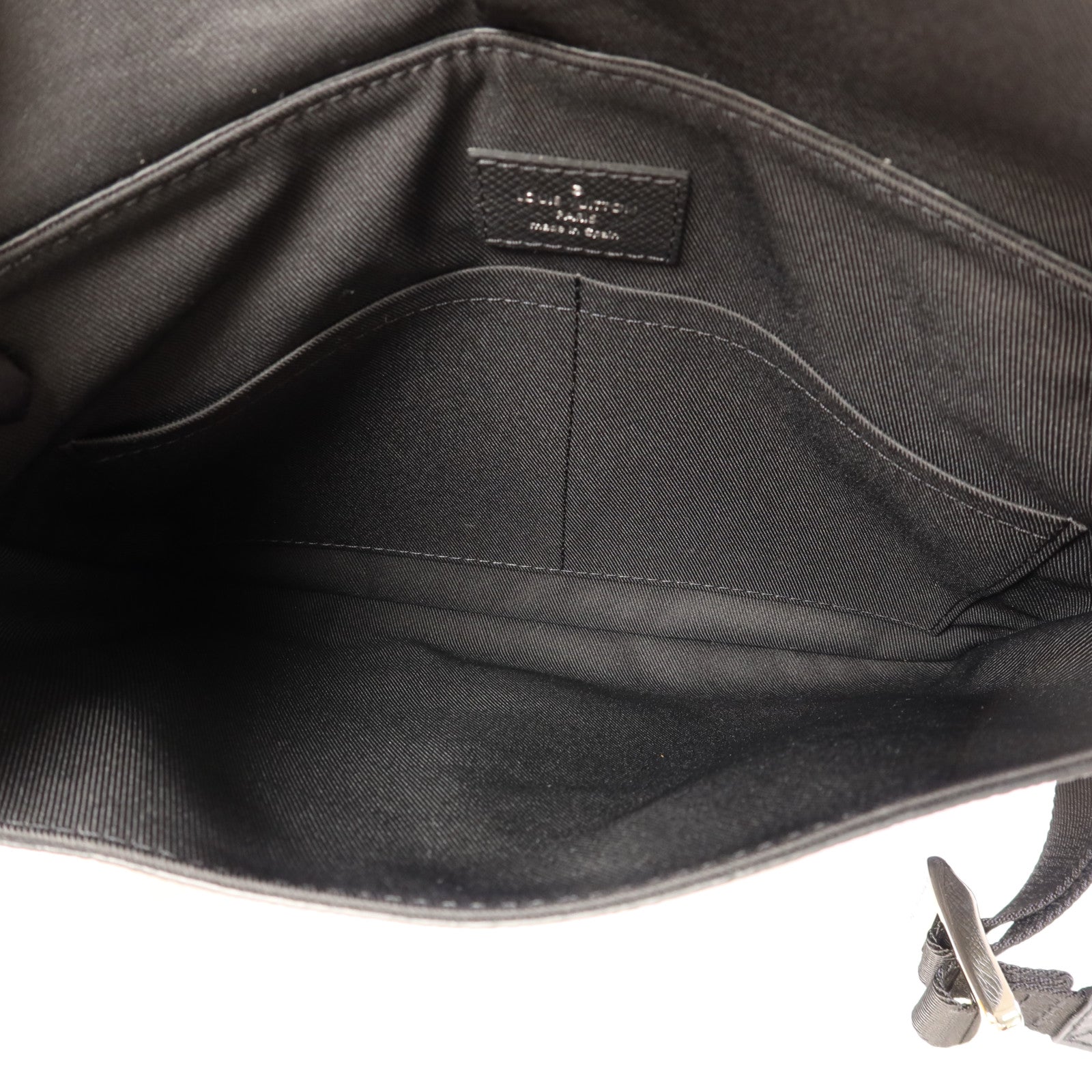 LOUIS VUITTON Taigarama Outdoor Flap Messenger銀扣肩背袋