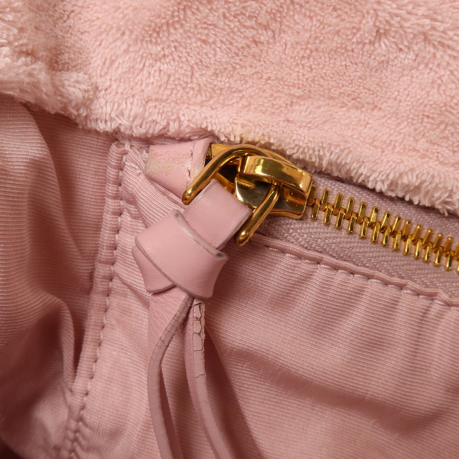 Miu Miu Terry Cloth 2 Way Shoulder手挽肩背兩用袋