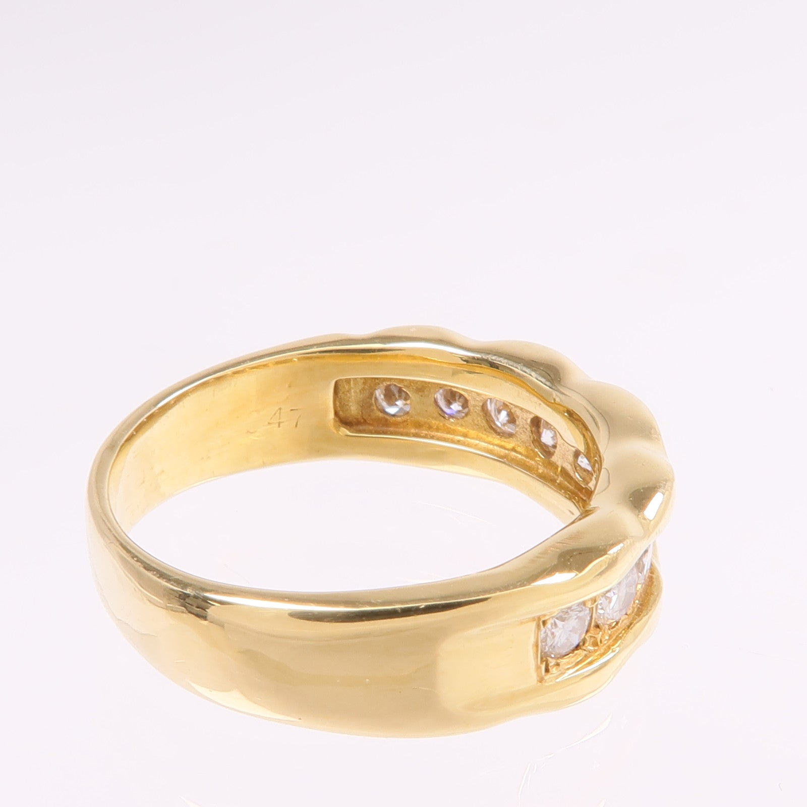 JEWELRY 18K黃金Diamond Ring鑽石戒指US#6.25