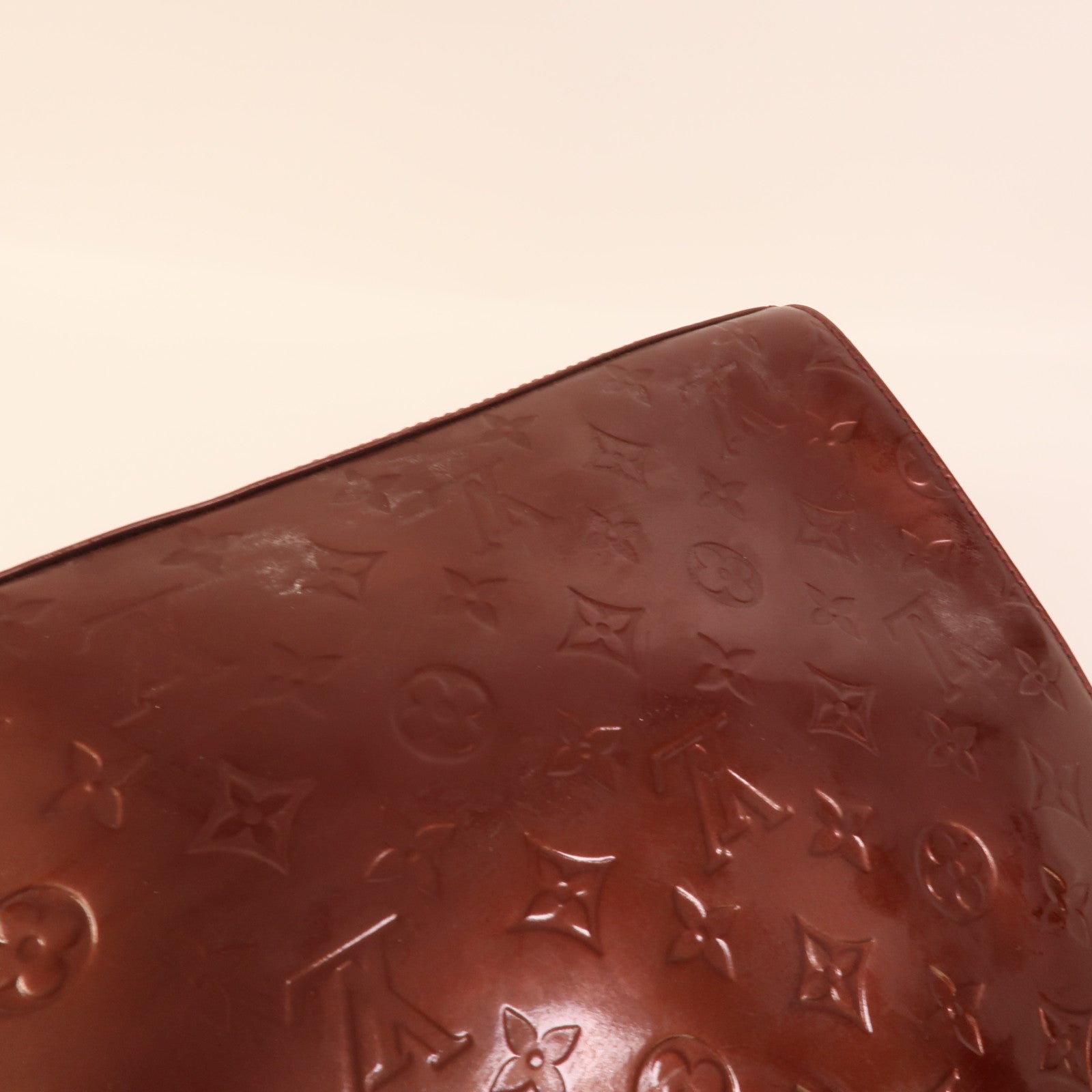 LOUIS VUITTON Vernis Brea GM金扣手挽肩背兩用袋