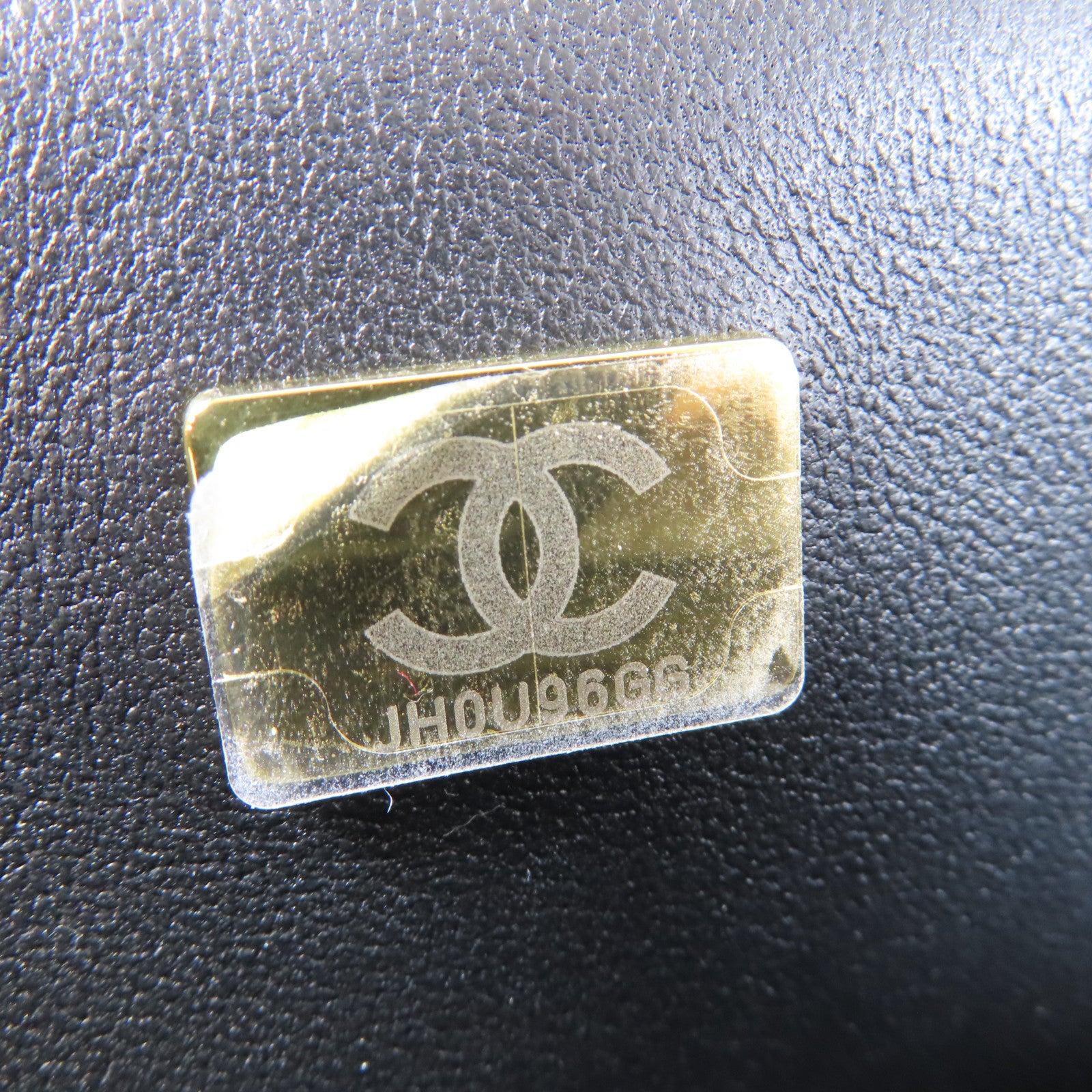 CHANEL 【激減優惠】菱格羊皮皮革Top Handle Flap金扣鏈帶手挽肩背兩用袋黑色