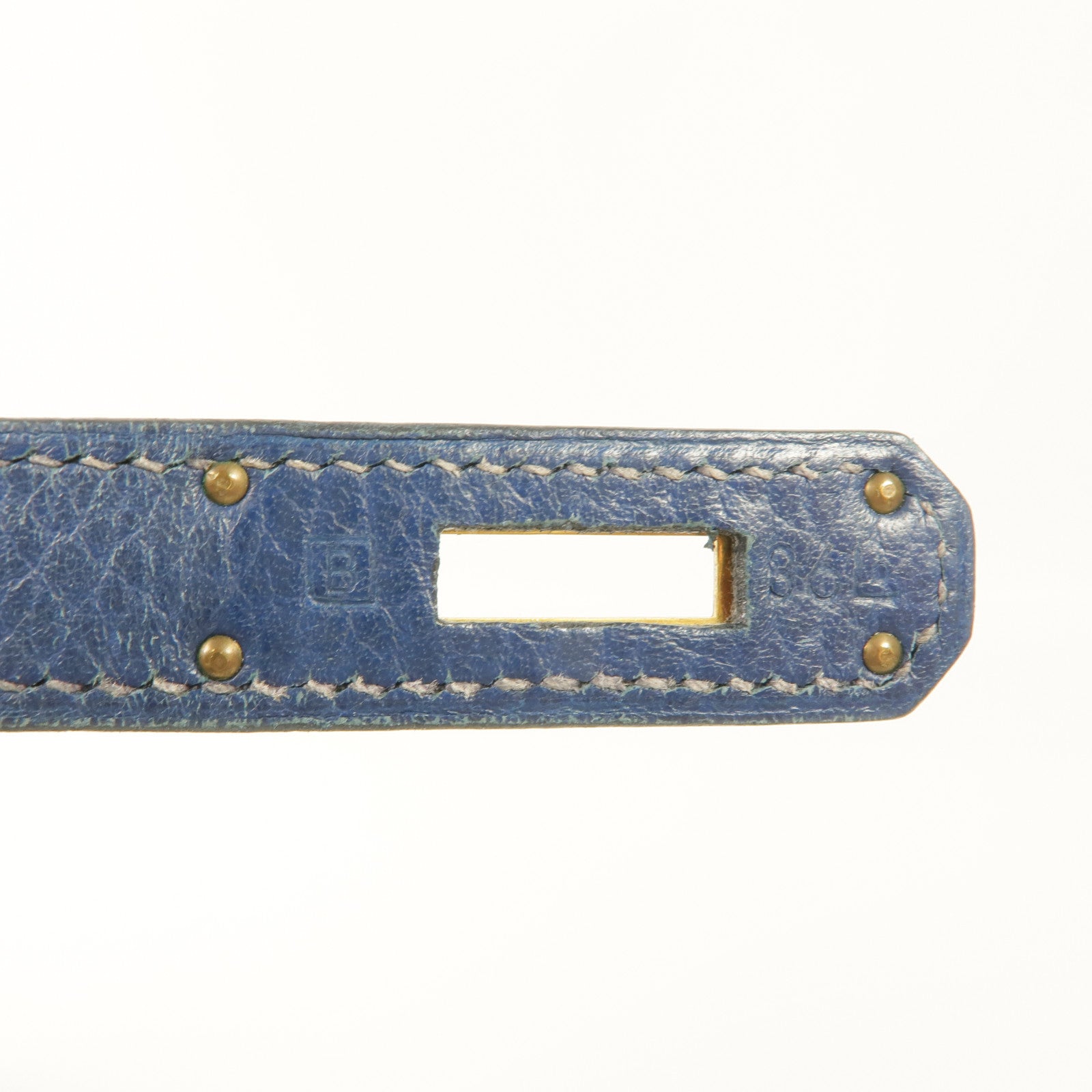 HERMES Ardennes皮革Birkin 35金扣手挽袋